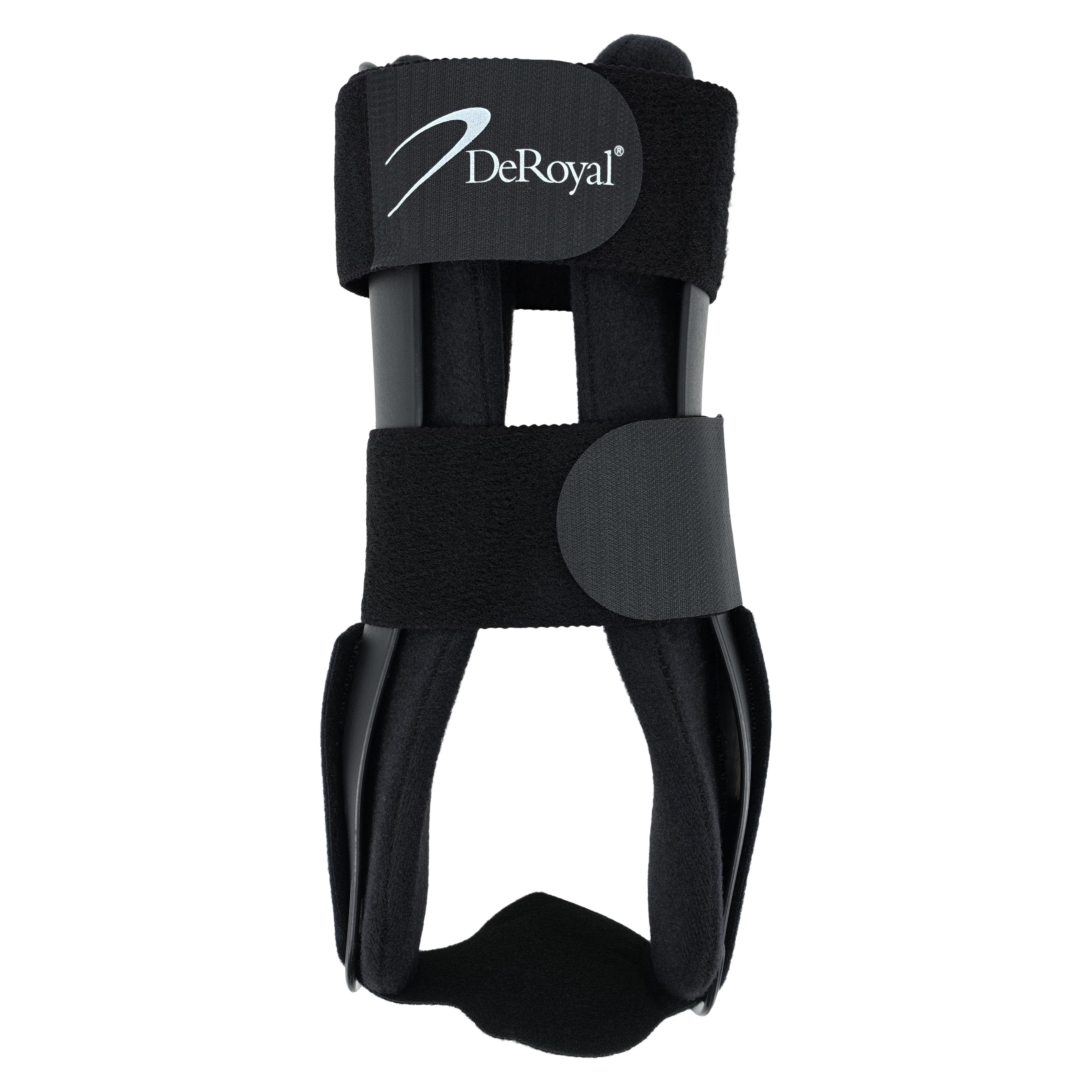 DeRoyal Confor Flex-N-Fit Stabilizing Stirrup Ankle Brace, Adult, Standard Size, Polyurethane, 10" thumbnail 3