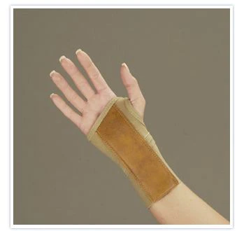 DeRoyal Wrist Splint, Elastic Cotton, 8" Size Medium, Left - Wrist Splint Elastic 8" - Image 1