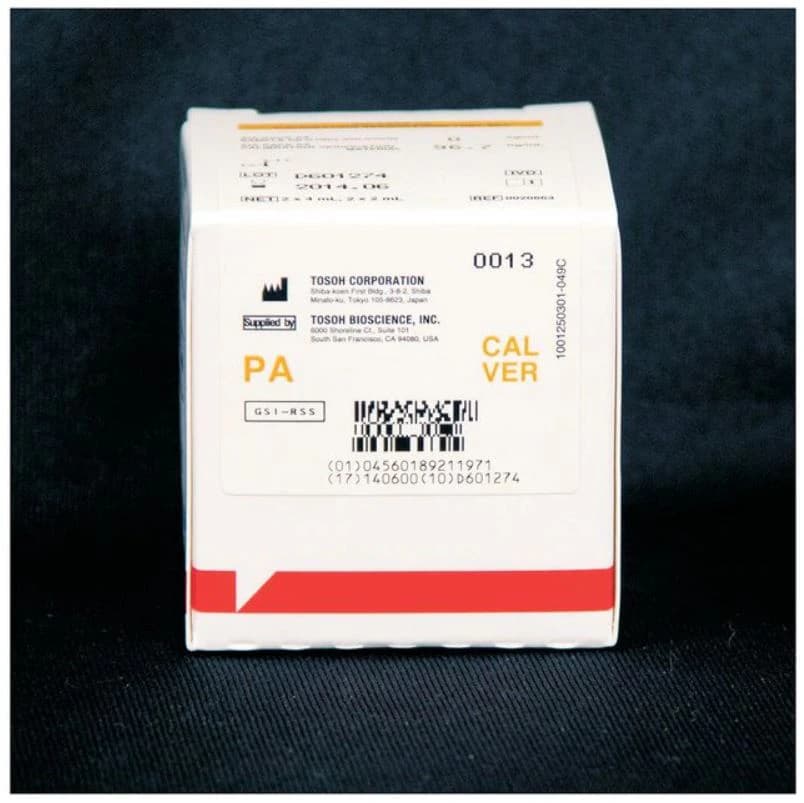 Tosoh AIA-Pack PSA Linearity Set, Prostate Specific Antigen Calibration Verification, 2x4mL/2x2mL, 1/Box - AIA-Pack PA Linearity - Image 1