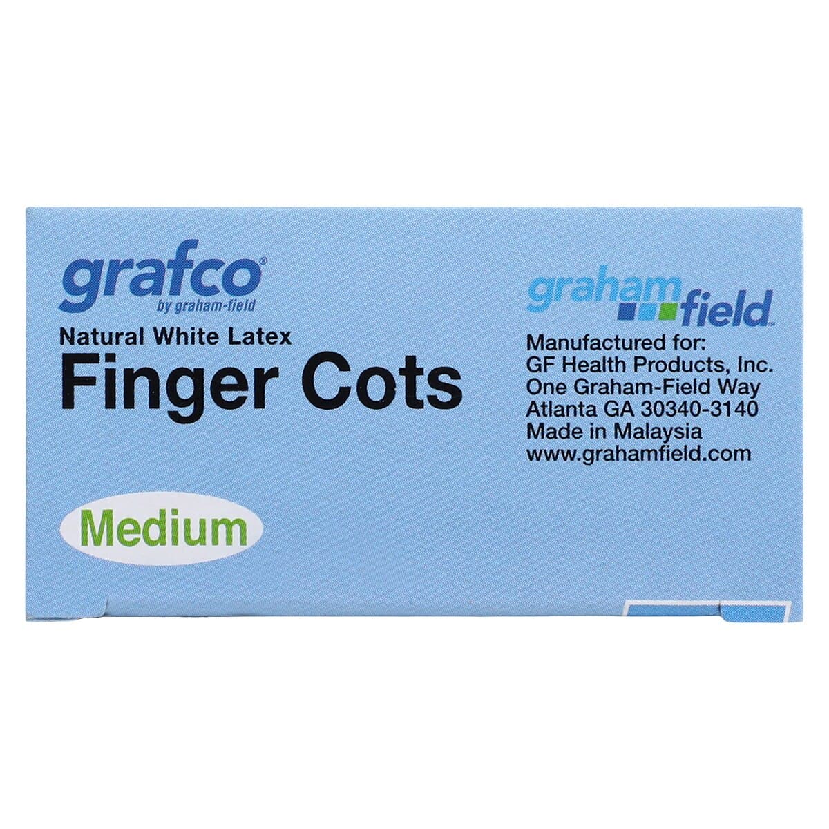 Sultan Finger Cots, Latex, Powder Free, Medium, Off White, 144/Box, #3908 M thumbnail 6