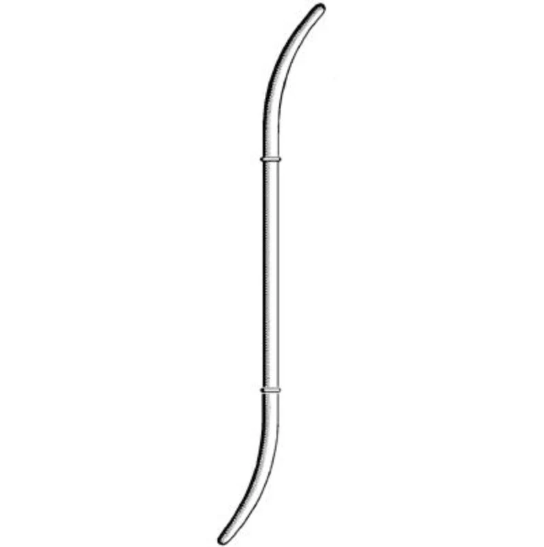 Hank Uterine Dilator, Double-End, Stainless Steel, Each - Hank Dilator Uterine DoubleEnd - Image 1