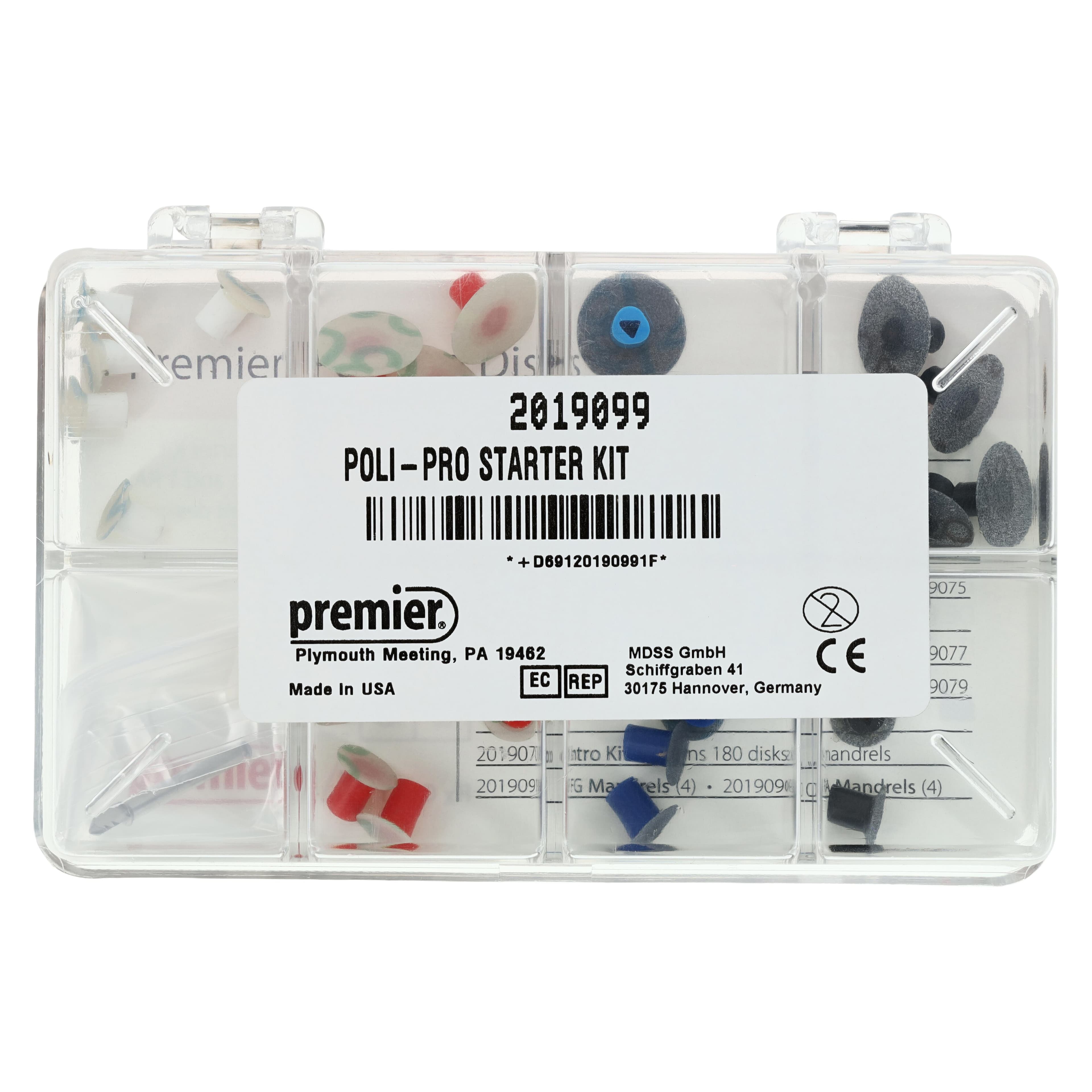 Poli-Pro Composite Polishing Starter Kit, 35 Assorted Disks & 1 RA Mandrel, 2019099 thumbnail 4