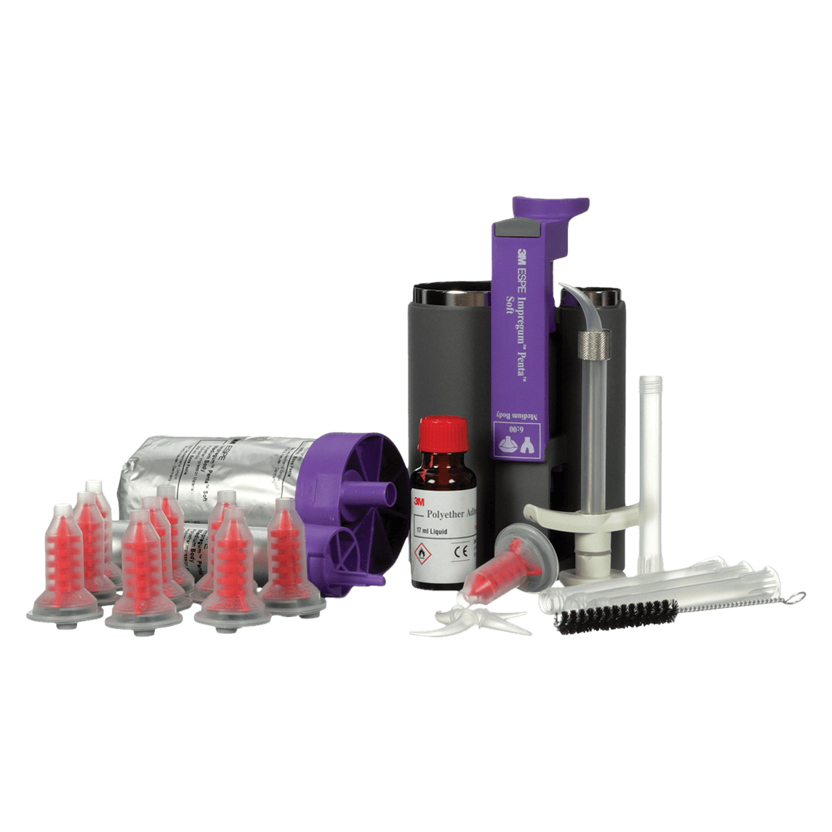 3M Impregum Penta Soft Medium Body Polyether Impression Material Intro Kit, P31735 - Impregum Penta Soft, Medium Body, Intro Kit, 1/Pk, P31735 - Image 1