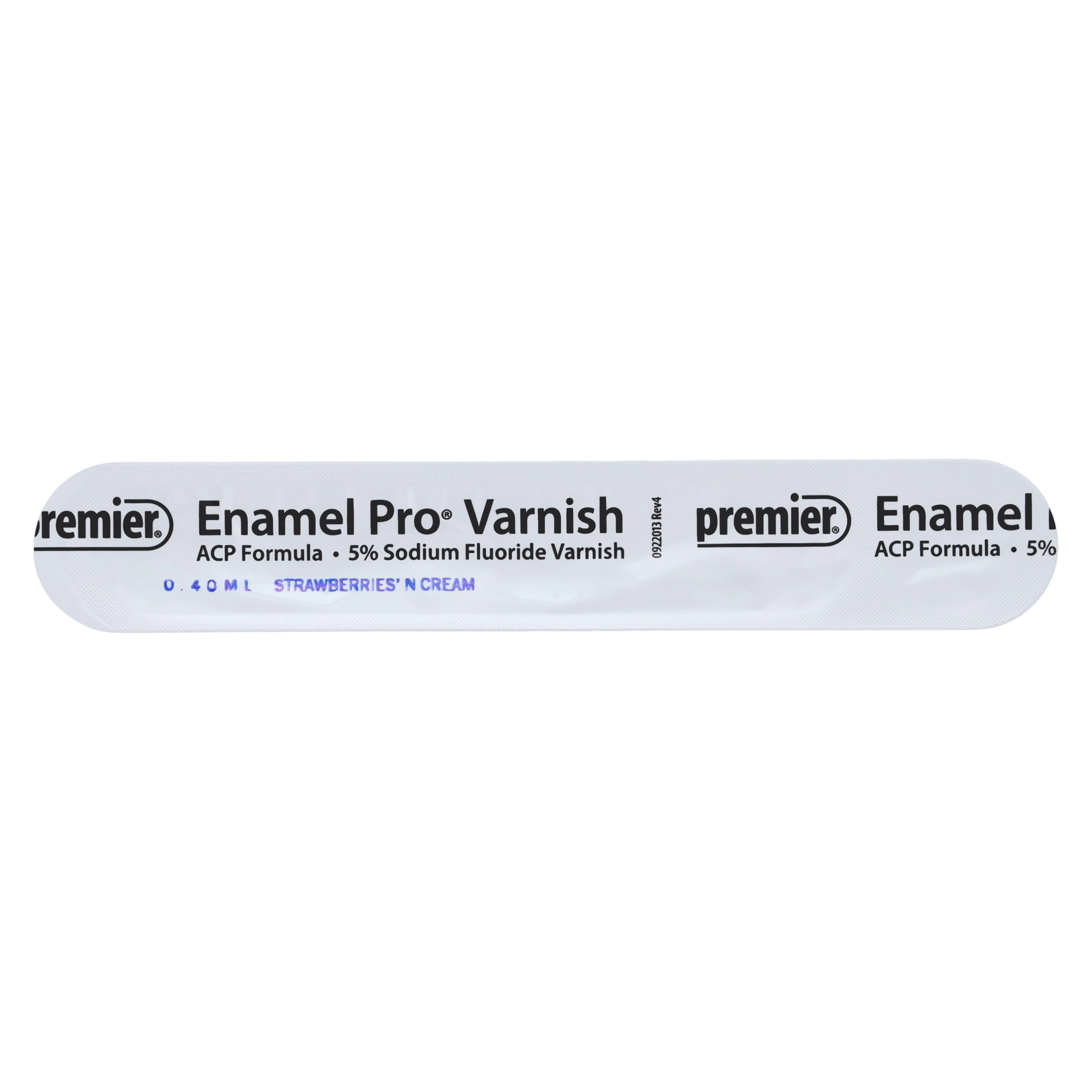Enamel Pro Varnish, 5% Sodium Fluoride, Clear, Strawberries 'n Cream, 0.40 ml Unit Dose, 35/Pk, 9007540 thumbnail 3