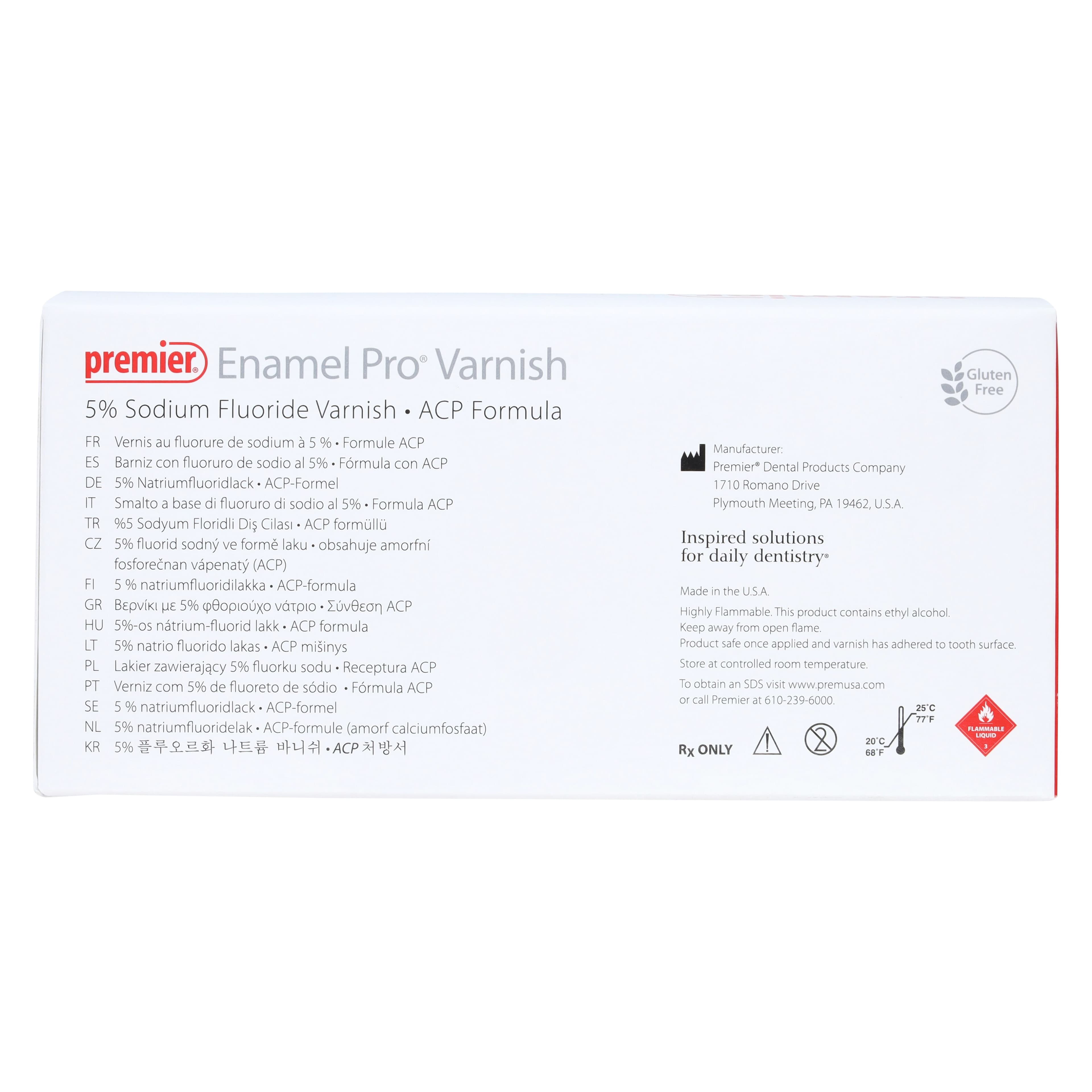 Enamel Pro Varnish, 5% Sodium Fluoride, Clear, Strawberries 'n Cream, 0.40 ml Unit Dose, 35/Pk, 9007540 thumbnail 5