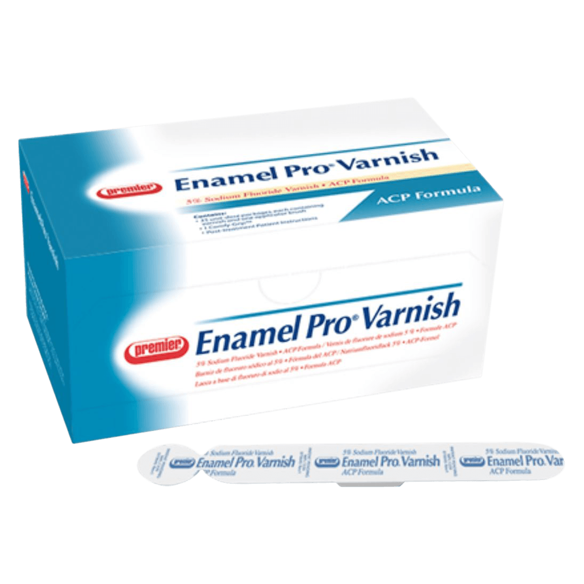 Enamel Pro Varnish, 5% Sodium Fluoride, Clear, Strawberries 'n Cream, 0.40 ml Unit Dose, 35/Pk, 9007540 thumbnail 2