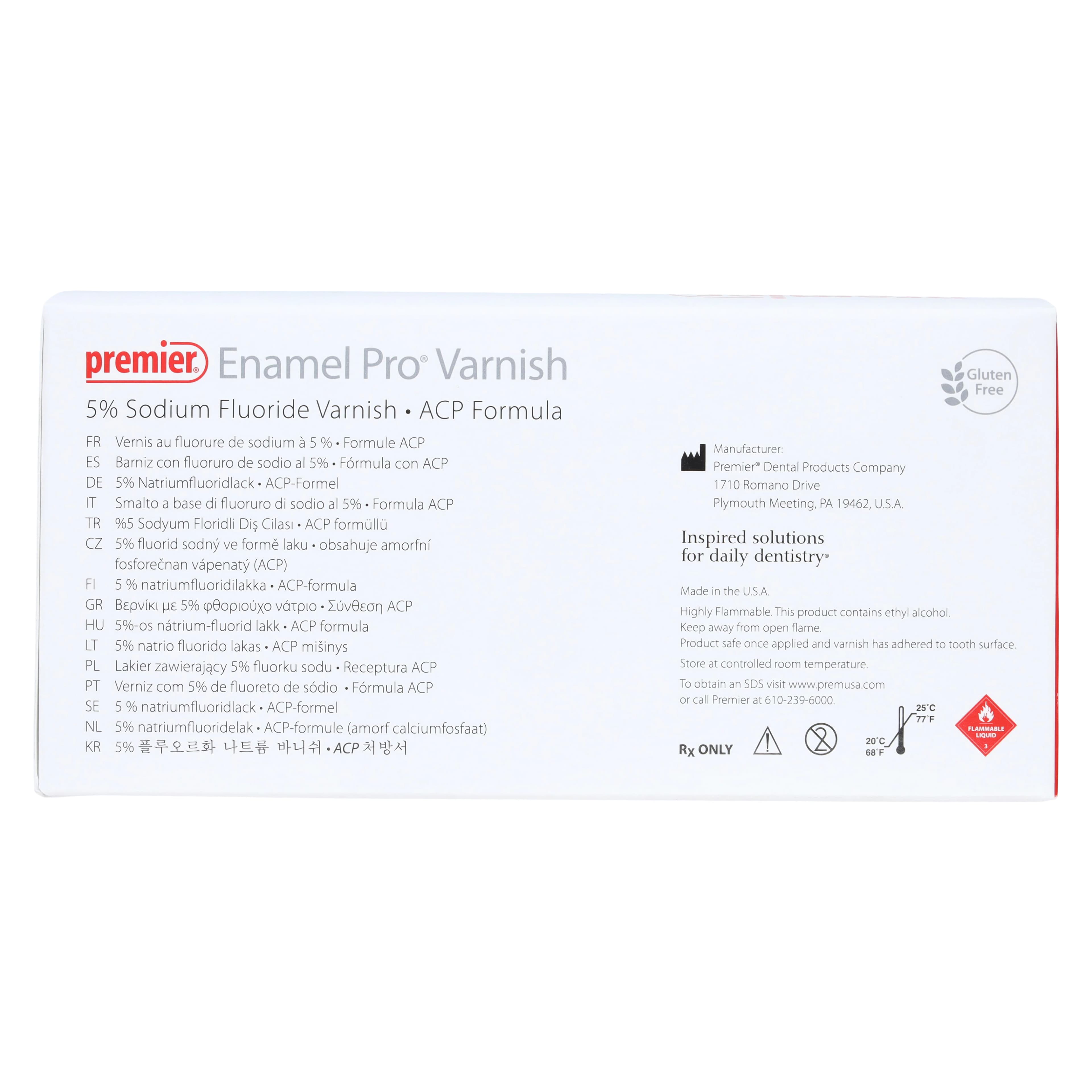 Enamel Pro Varnish, 5% Sodium Fluoride, Clear Bubblegum, 0.25 mL Unit Dose, 35/Pkg, 9007542 thumbnail 5