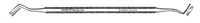 Premier Dental Products Cord Packer Instruments – Sherman Packer, Double End, Serrated, Standard Handle, 1/Pkg - Cord Packer Instruments – Sherman Packer, Double End - Serrated - Image 1
