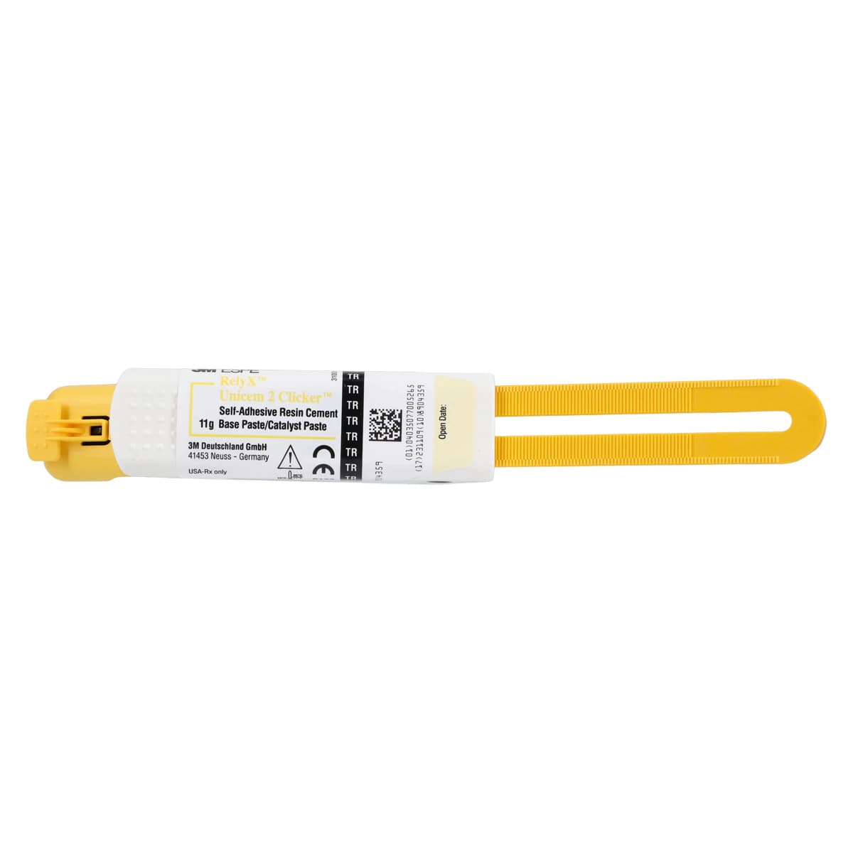 3M RelyX Unicem 2 Self-Adhesive Resin Cement, Clicker Dispenser Refill, Translucent, 11 g, 1/Pk, 56874 thumbnail 3