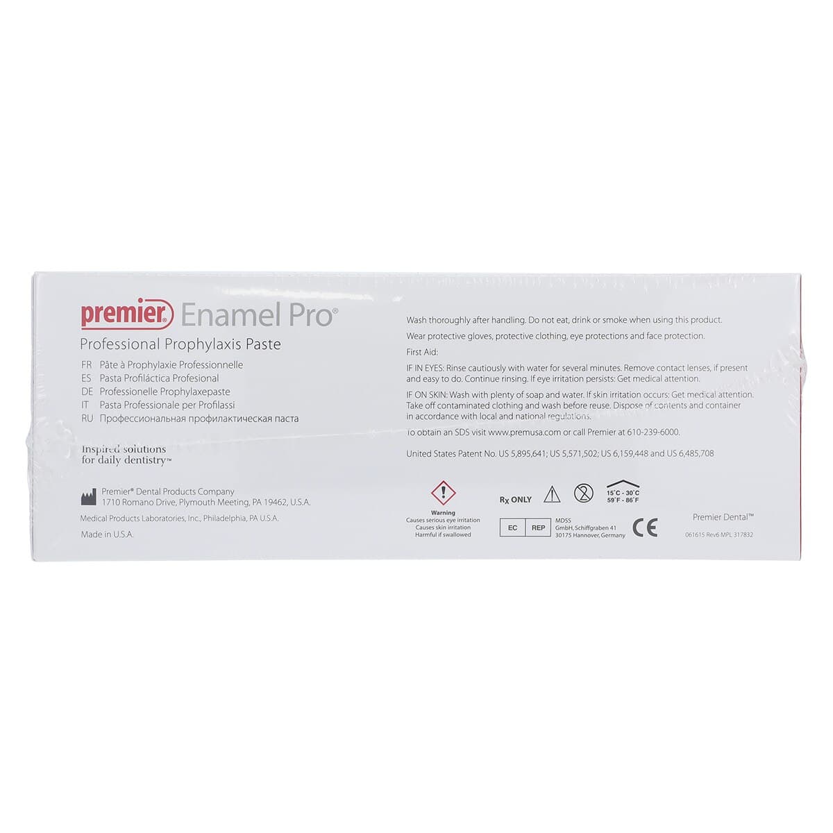 Enamel Pro® Prophy Paste with Fluoride, Fine Grit, Vanilla Mint, Unit Dose Cups, 200/Box, 9007617 thumbnail 3