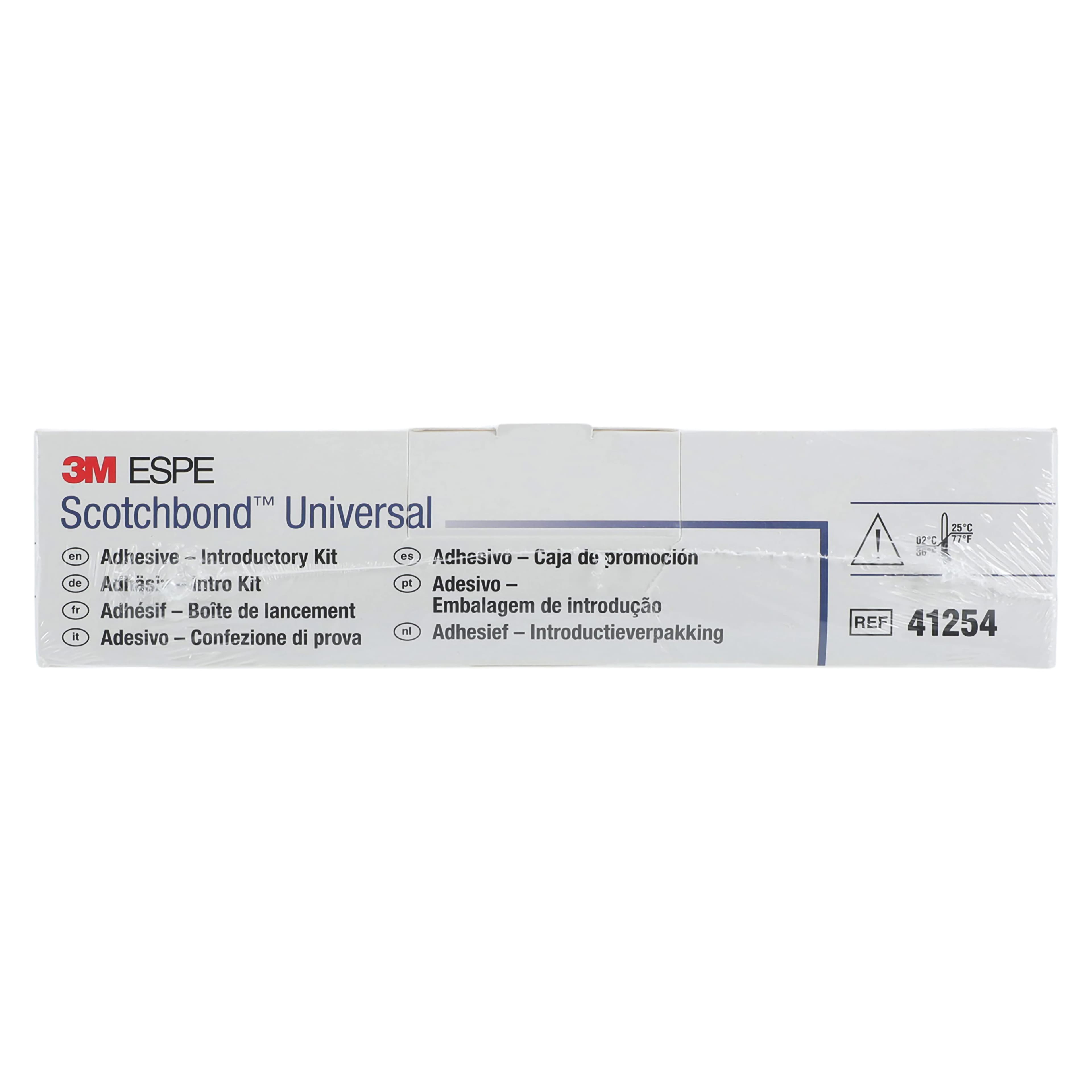 3M Scotchbond Universal Adhesive Vial Intro Kit, 5 mL Adhesive Vial, 3 mL Etchant Syringe, 50 Mix Wells, 50 Microbrushes, 25 Dispensing Tips, 41254 thumbnail 13