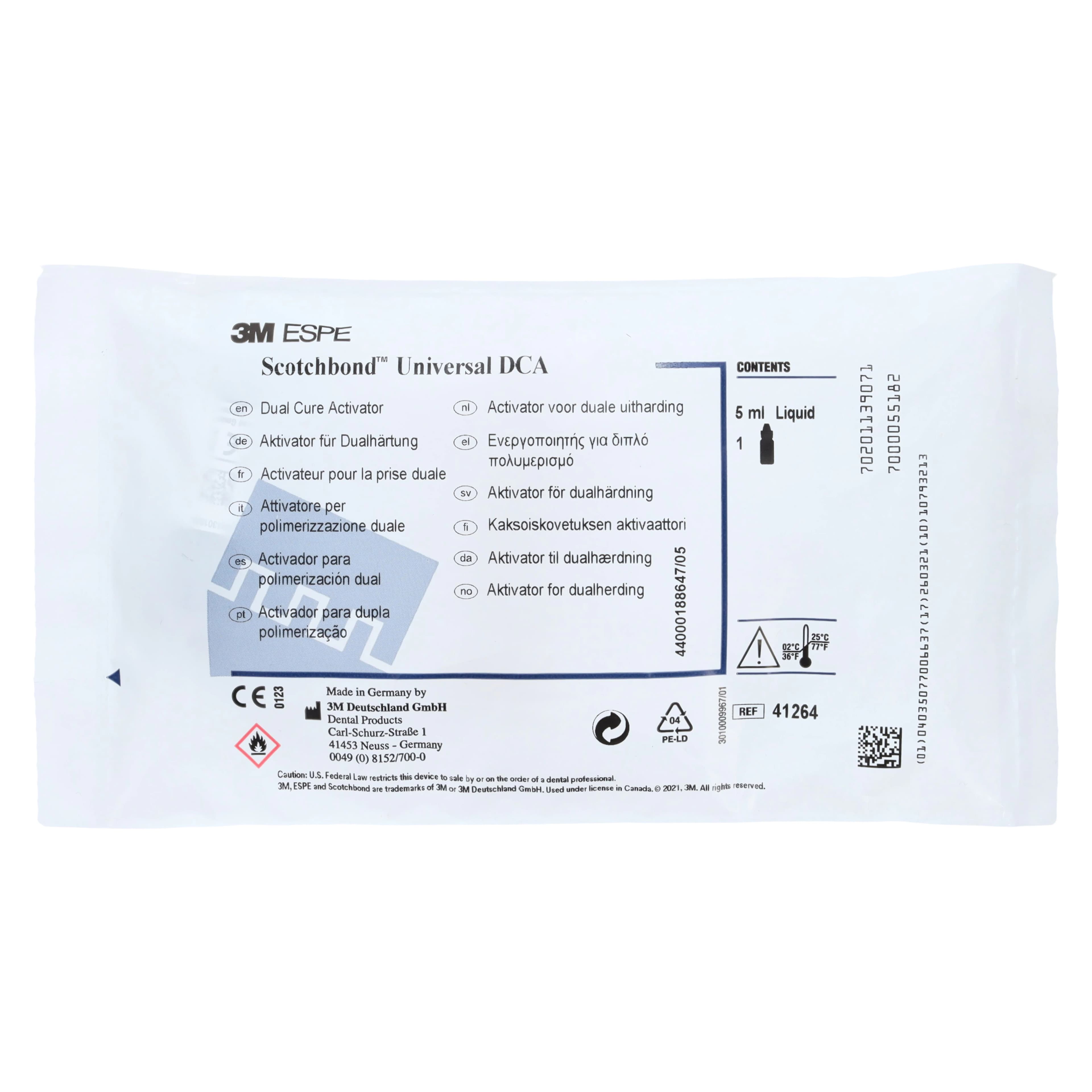 3M Scotchbond Universal DCA Dual Cure Activator, 5 ml Vial Refill, 41264 thumbnail 4