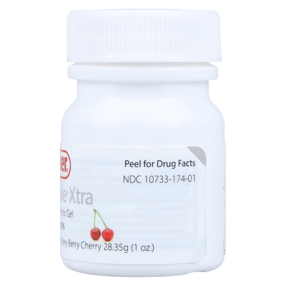 Topicale Xtra Oral Anesthetic Gel, Very Berry Cherry, 20% Benzocaine, 1 oz Jar, 9007152 thumbnail 4