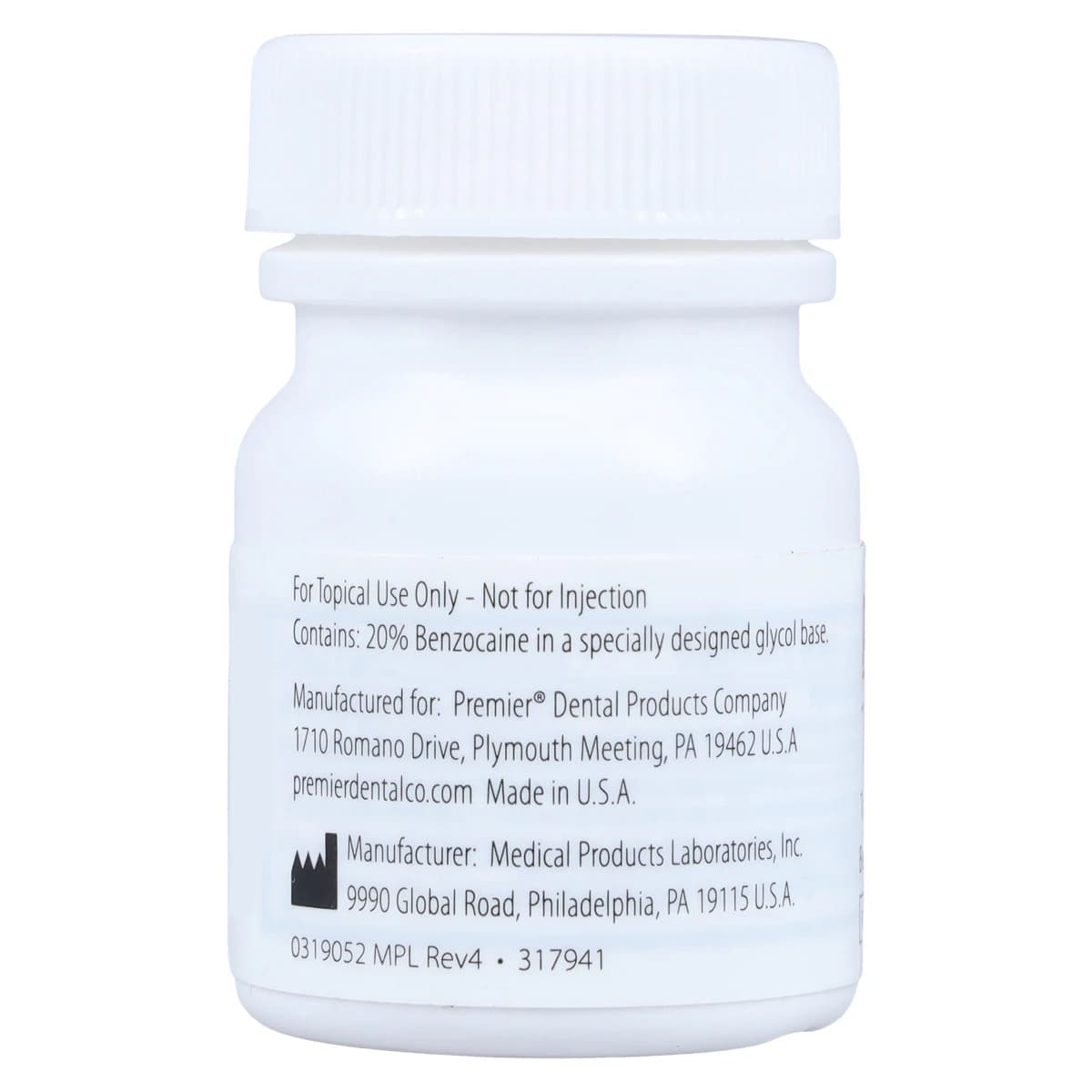 Topicale Xtra Oral Anesthetic Gel, Very Berry Cherry, 20% Benzocaine, 1 oz Jar, 9007152 thumbnail 5