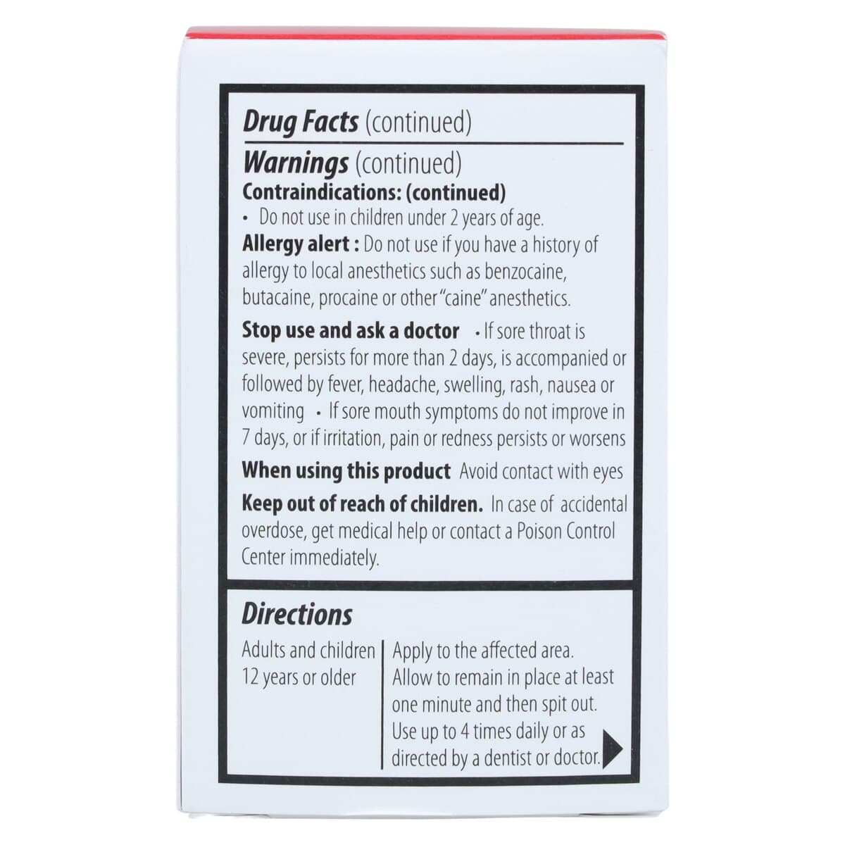 Topicale Xtra Oral Anesthetic Gel, Very Berry Cherry, 20% Benzocaine, 1 oz Jar, 9007152 thumbnail 6