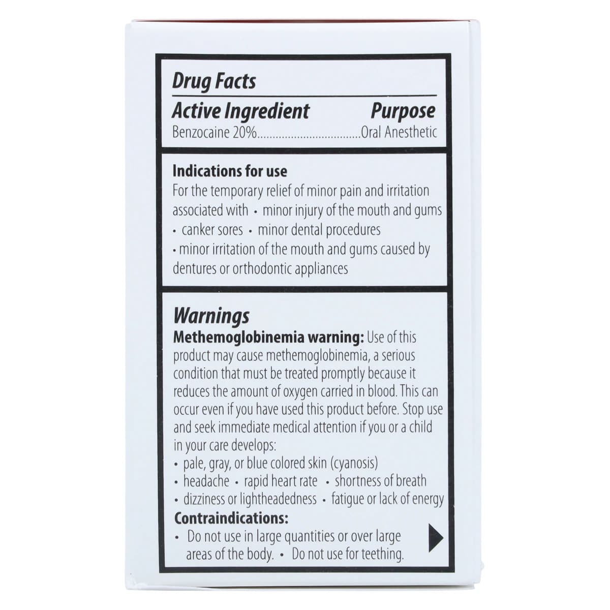 Topicale Xtra Oral Anesthetic Gel, Very Berry Cherry, 20% Benzocaine, 1 oz Jar, 9007152 thumbnail 7