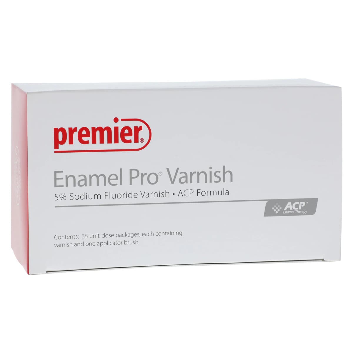 Enamel Pro Varnish, 5% Sodium Fluoride, Clear, Vanilla Mint, 0.40 mL Unit Dose, 35/Box, 9007547 - Enamel Pro Varnish Vanilla Mint 0.40Ml (35) - Image 1