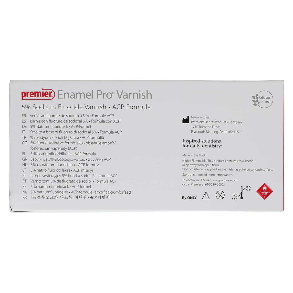 Enamel Pro Varnish, 5% Sodium Fluoride, Clear, Vanilla Mint, 0.40 mL Unit Dose, 35/Box, 9007547 thumbnail 3