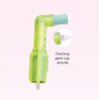 Premier 2Pro Total Access Disposable Prophy Angle, Firm/Long Green Cup, 1000/Bx, 5510004 - Premier - 2Pro Disposable Prophy Angle - Firm/Long Green BULK - Image 1