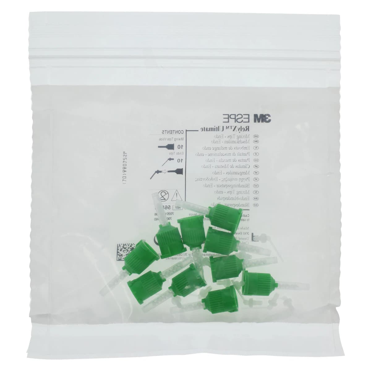 3M RelyX Ultimate Adhesive Resin Cement Mixing Tips, Wide & Endo, Green, 10/Pk, 56885 thumbnail 2