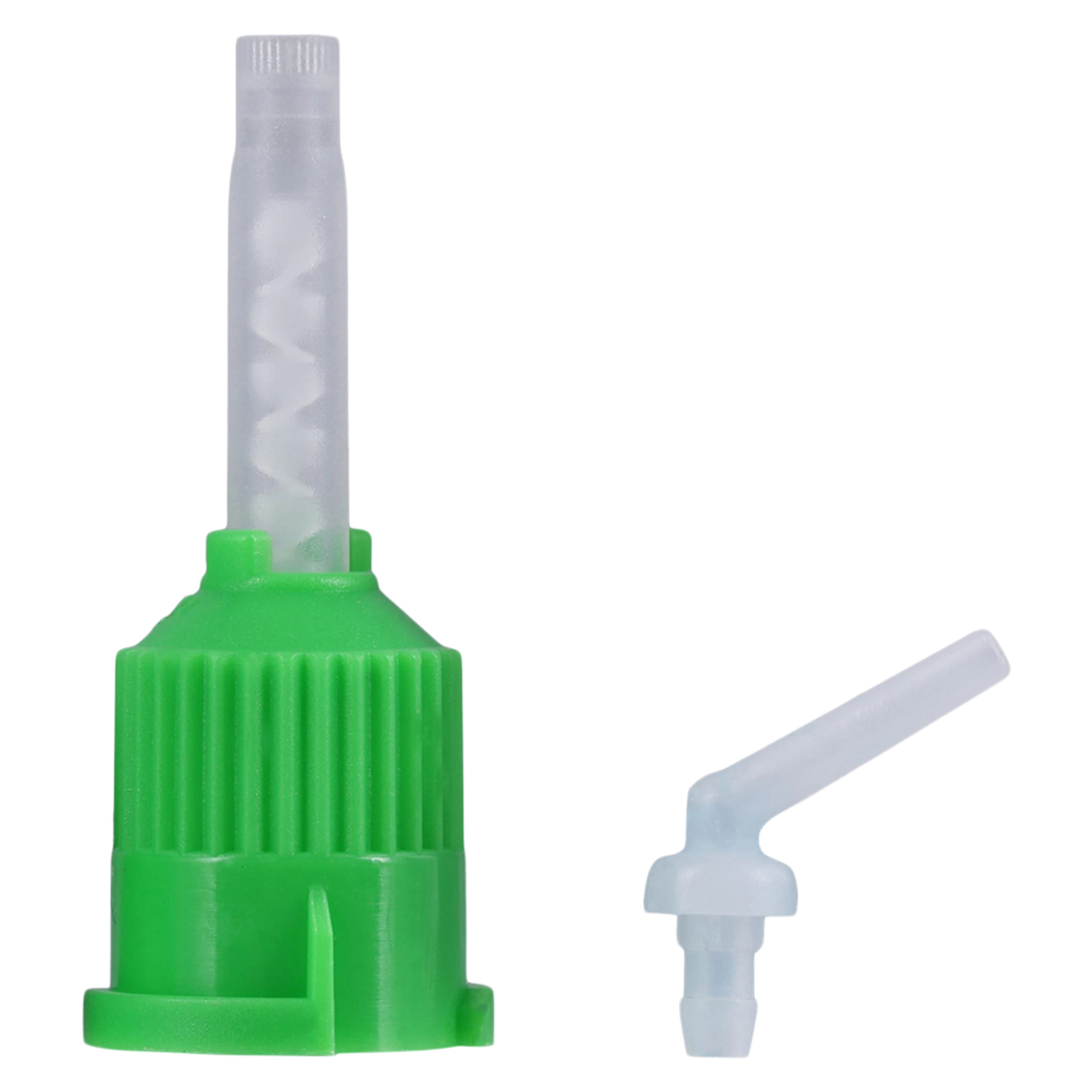 3M RelyX Ultimate Adhesive Resin Cement Mixing Tips, Wide & Intraoral, Green, 10/Pk, 56886 - RelyX Ultimate Mixing Tips Wide & IntraOral Tips 10Pk - Image 1