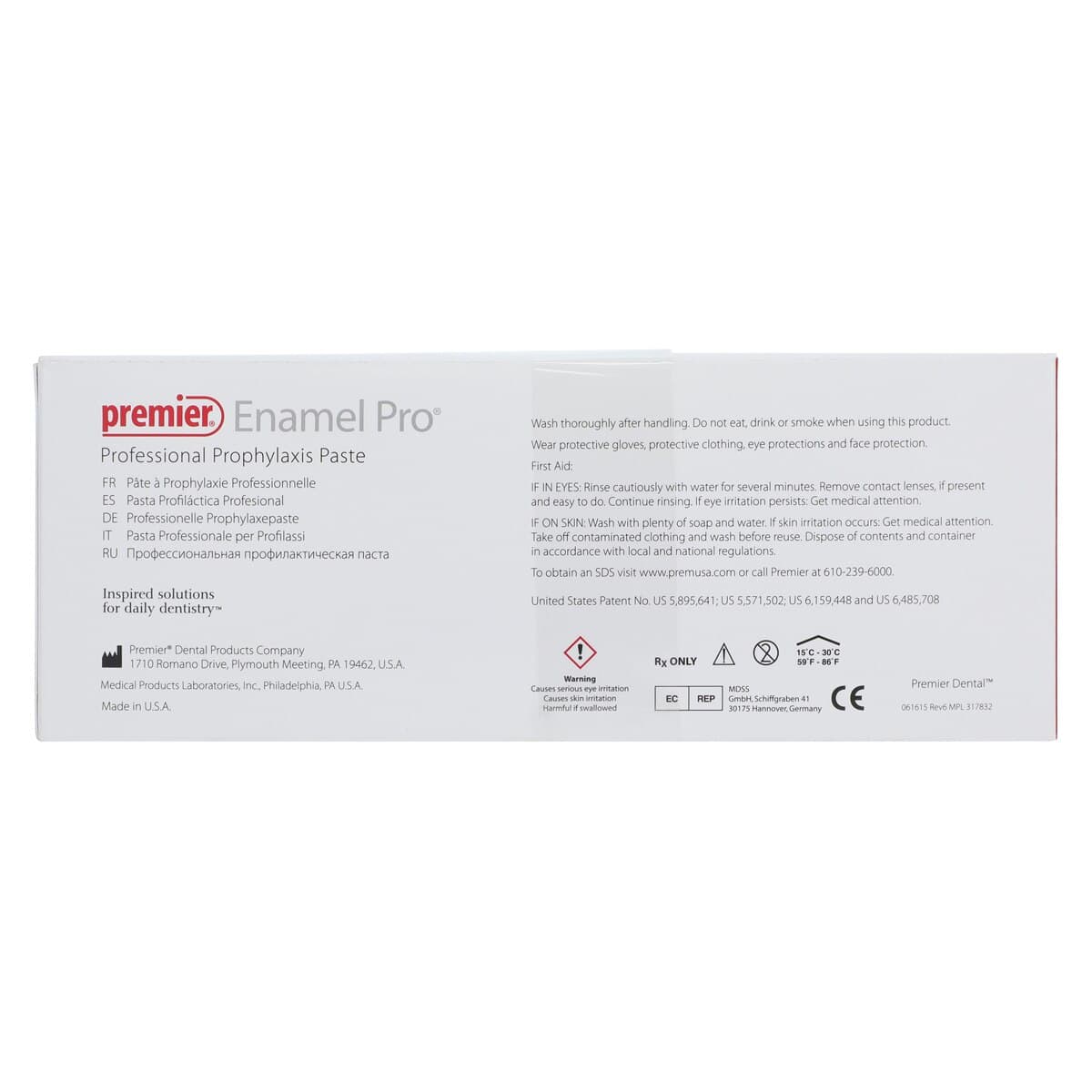 Enamel Pro Prophy Paste with Fluoride and ACP, Medium Grit, Raspberry Mint, Unit Dose Cups, 200/Box, 9007621 thumbnail 3