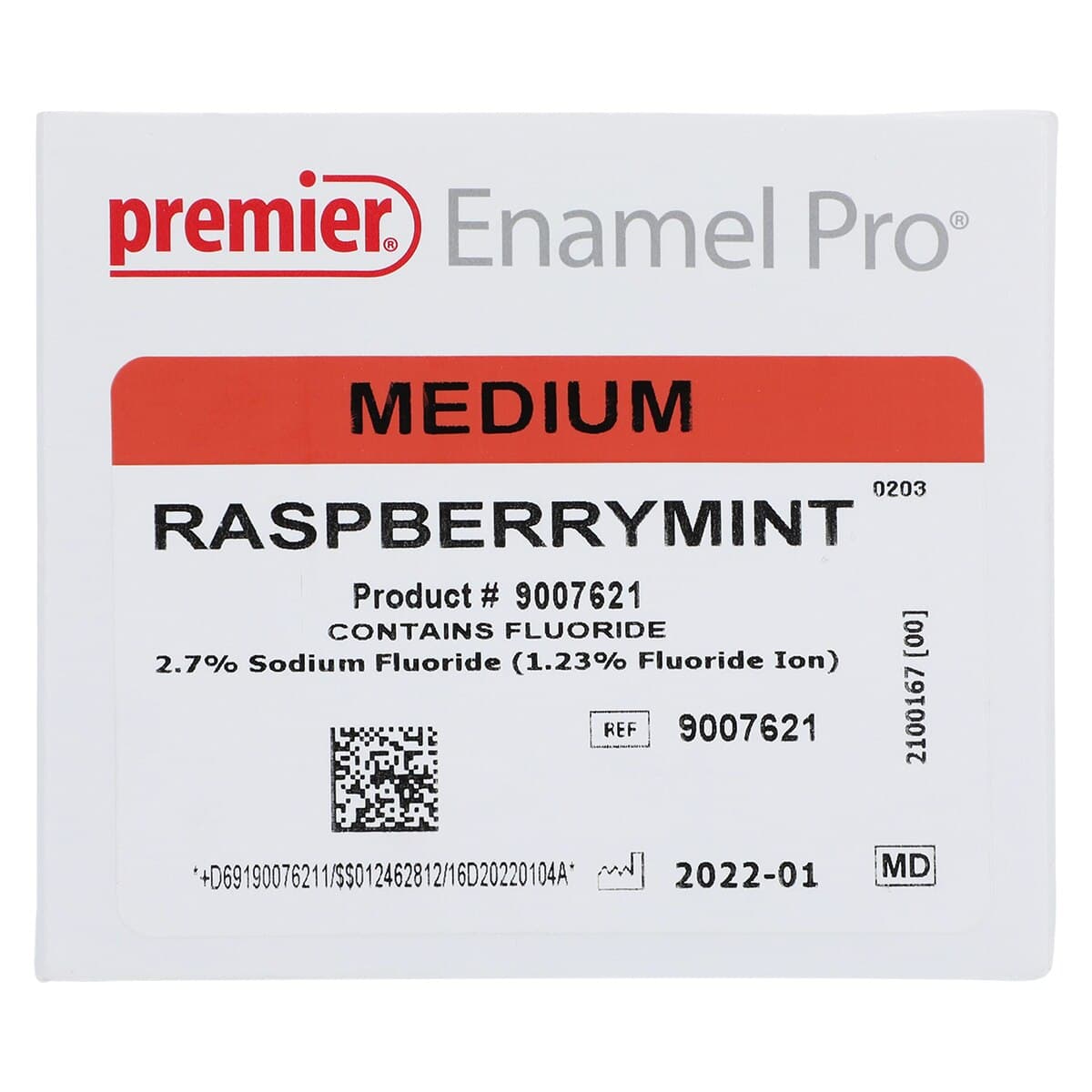 Enamel Pro Prophy Paste with Fluoride and ACP, Medium Grit, Raspberry Mint, Unit Dose Cups, 200/Box, 9007621 thumbnail 4