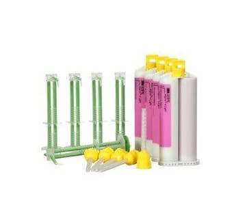 3M™ Imprint™ 4 VPS Light Body Impression Material Refill, 4 x 50 mL Cartridges, Pink, Mint Flavor, 71488 - 3M™ Imprint™ 4 Light Body VPS Impression Material Refill - Image 1