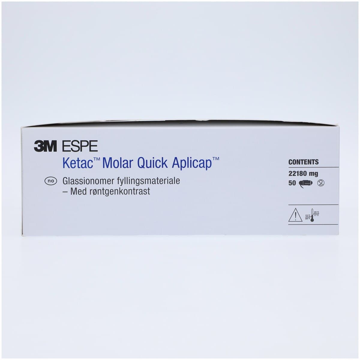 3M Ketac Molar Quick Aplicap Glass Ionomer Restorative, Shade A1, Refill, 50 Capsules, 56366 thumbnail 4