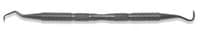 Premier 137 Anterior Implant Scaler, Double End, Fiber-Reinforced Graphite, 5/Pk, #9061420 - Premier 137 Anterior Implant Scaler 5/Pk. Made from fiber-reinforced graphite - Image 1