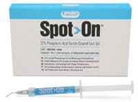Spot-On Etch 37% Phosphoric Acid Etching Gel, High Viscosity, Intro Kit, 5 x 1.2 ml Syringes with 20 Applicator Tips, 3001461 - Spot-On Etch 3001461 - Image 1