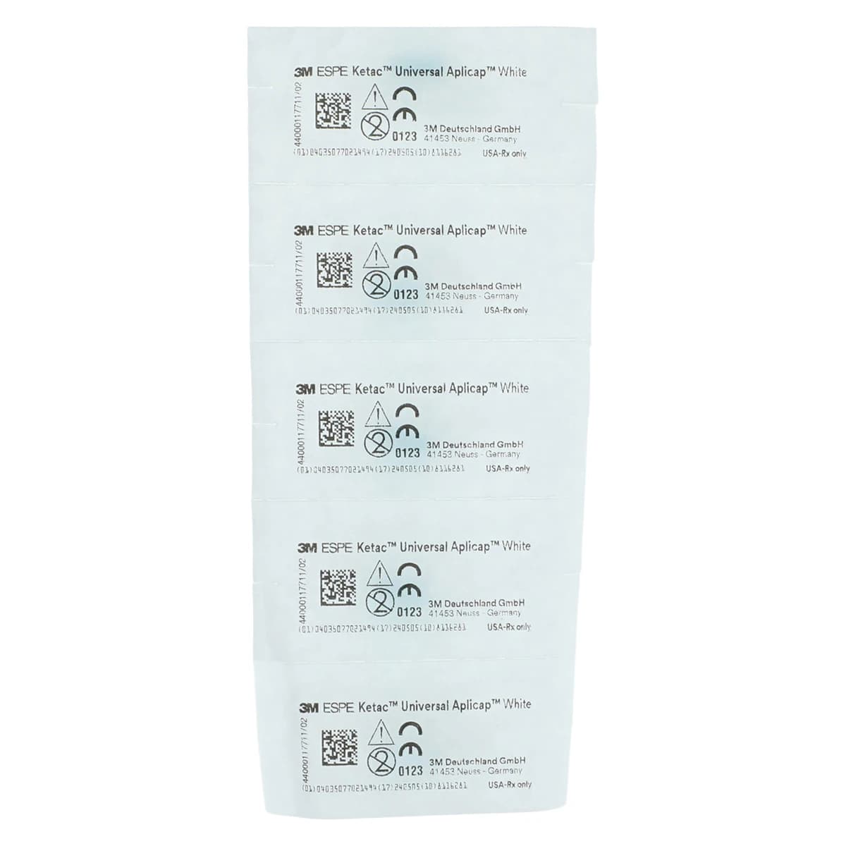 Ketac Universal Aplicap Glass Ionomer Restorative, Shade White, Refill, 50 Capsules, 61086 thumbnail 3