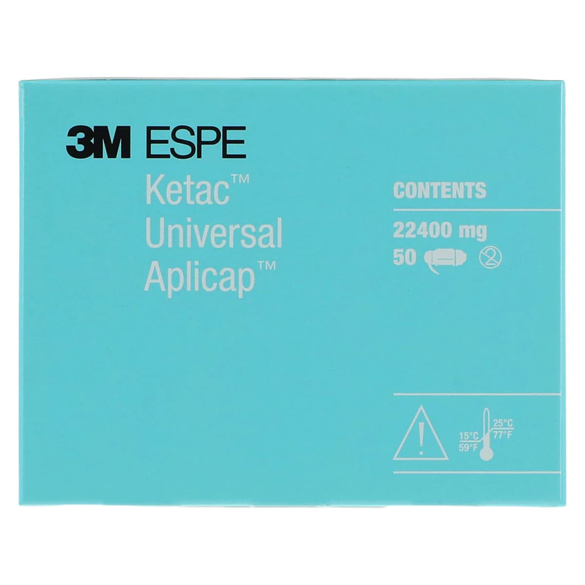Ketac Universal Aplicap Glass Ionomer Restorative, Shade White, Refill, 50 Capsules, 61086 thumbnail 6