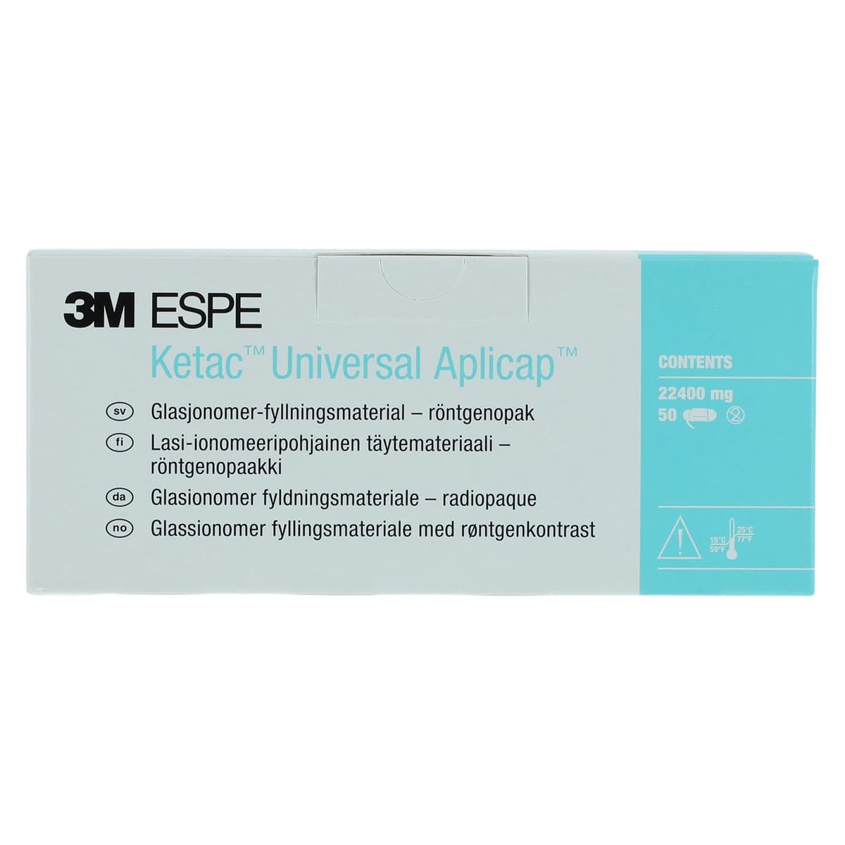 3M Ketac Universal Aplicap Glass Ionomer Restorative, Shade A3.5, Refill, 50 Capsules, 61095 thumbnail 5