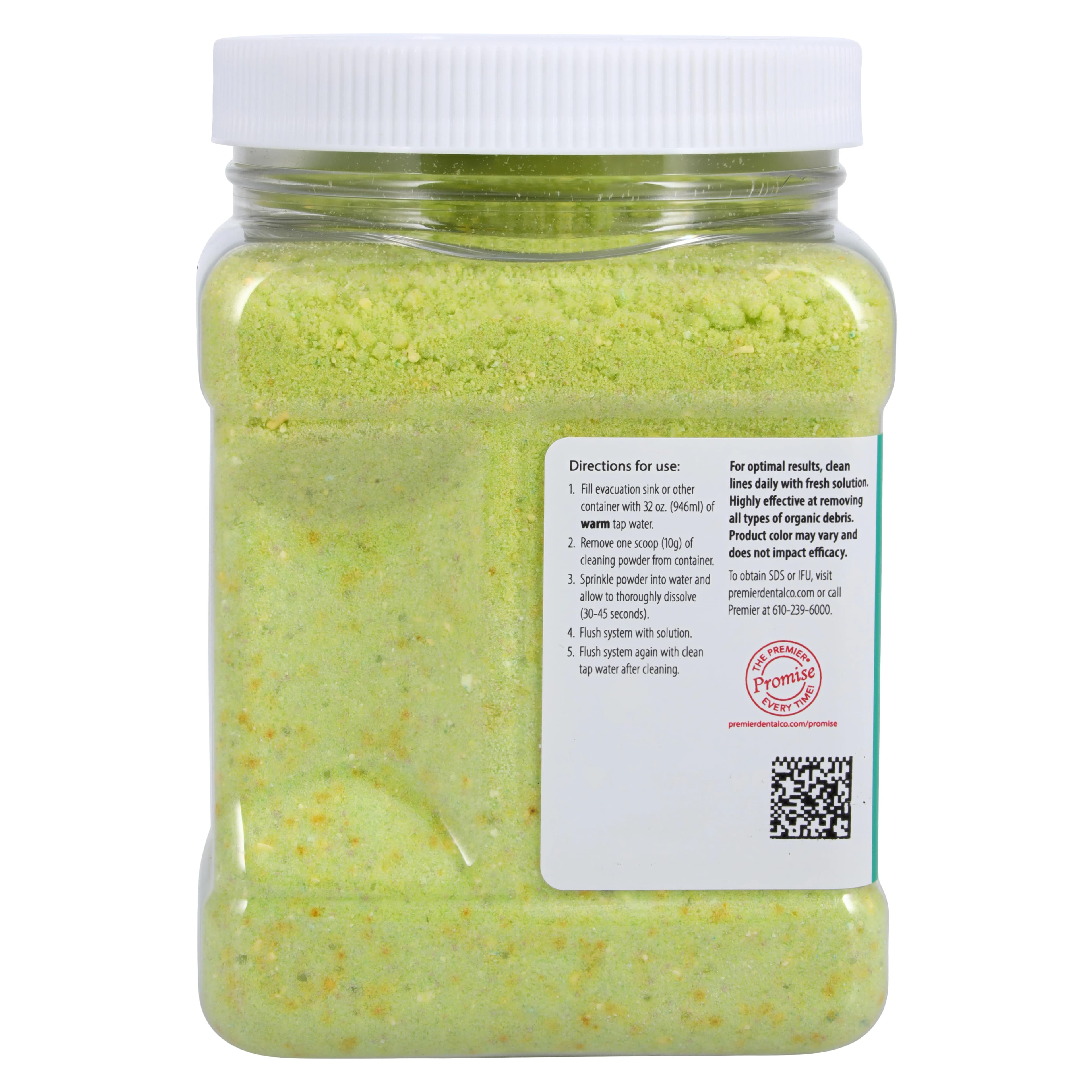 Vac Attak™ GREEN High-Performance Evacuation System Cleaner, Powder, 800 g Jar, Citrus, 1 Jar, #9011105 thumbnail 2