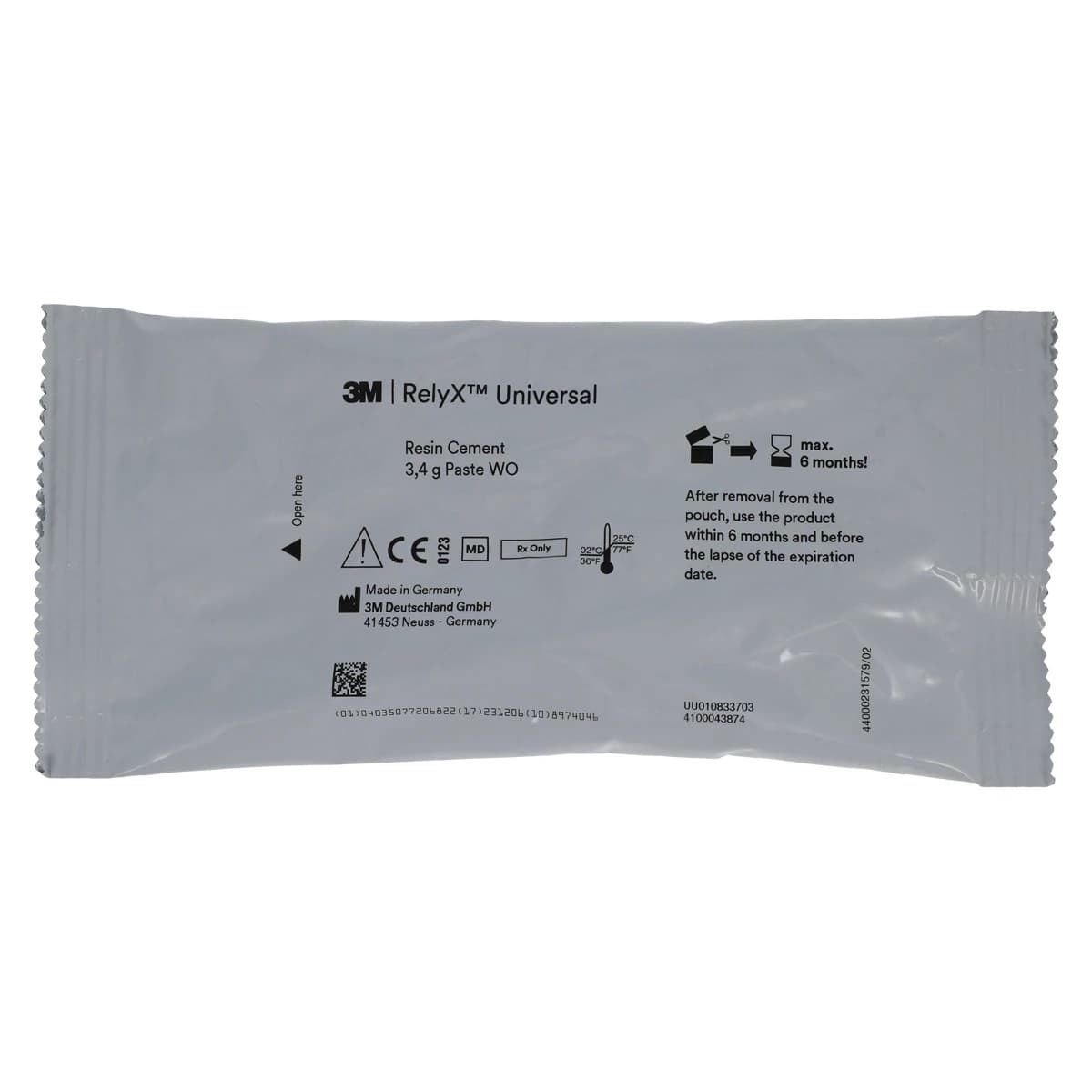 3M™ RelyX™ Universal Resin Cement Refill Kit, Shade WO (White Opaque), 3.4g Syringe, 56974 thumbnail 6