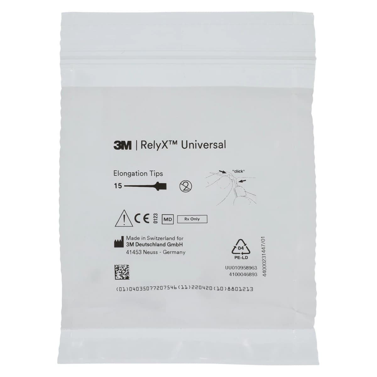 3M™ RelyX™ Universal Resin Cement Refill Kit, Shade WO (White Opaque), 3.4g Syringe, 56974 thumbnail 7