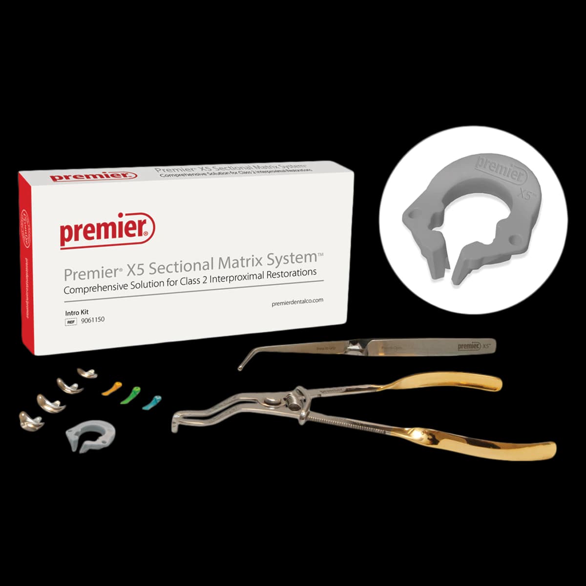 Premier X5 Sectional Matrix System Intro Kit, 9061150 - Premier X5 Sectional Matrix System - Premier X5 Sectional Matrix System Intro Kit 9061150 - Image 1