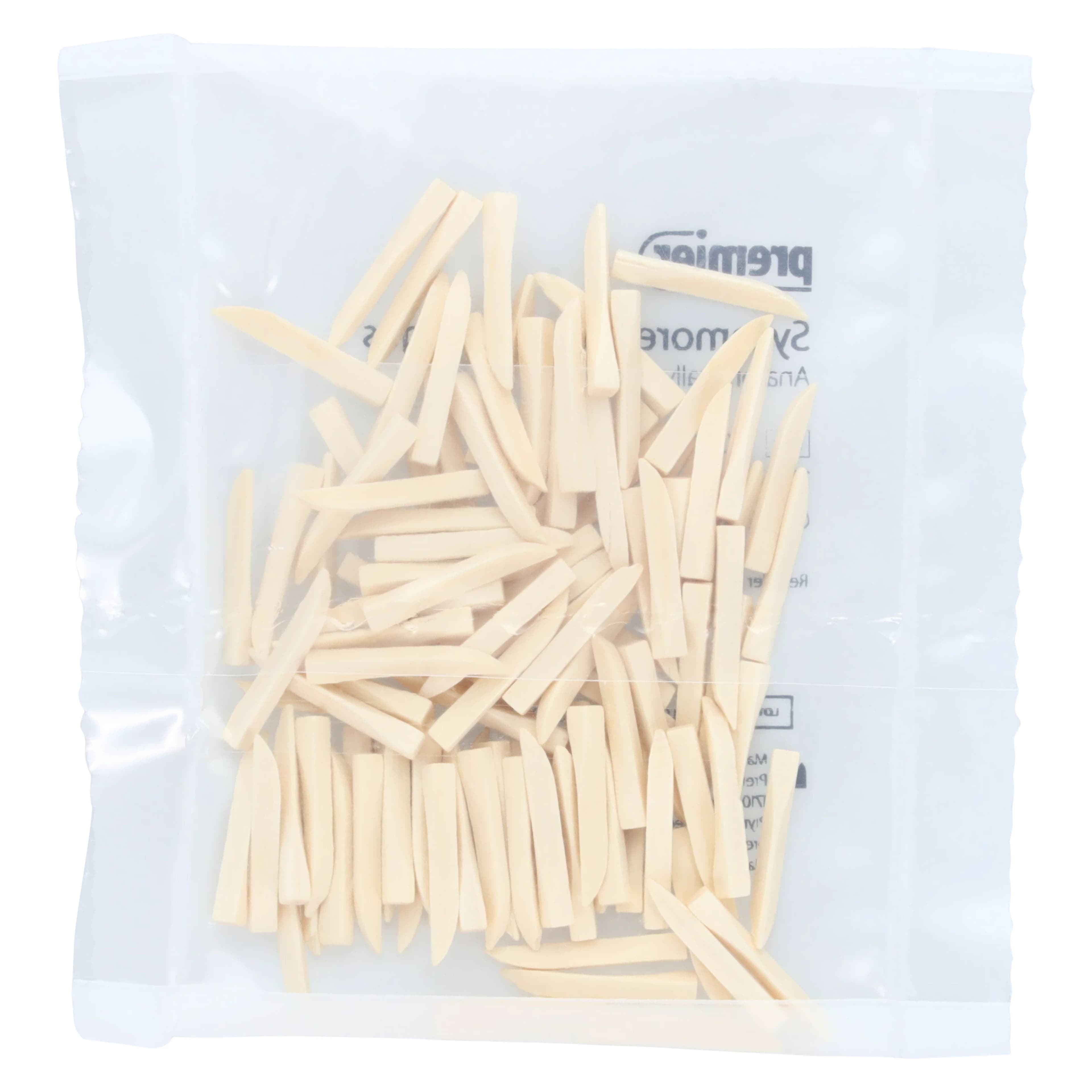 Premier Sycamore Wood Wedges, #17 Neutral, 17mm, 400/Pk, 9061105 - Sycamore Wood Wedges, # 17, Neutral, 400/Pk, 9061105 - Image 1