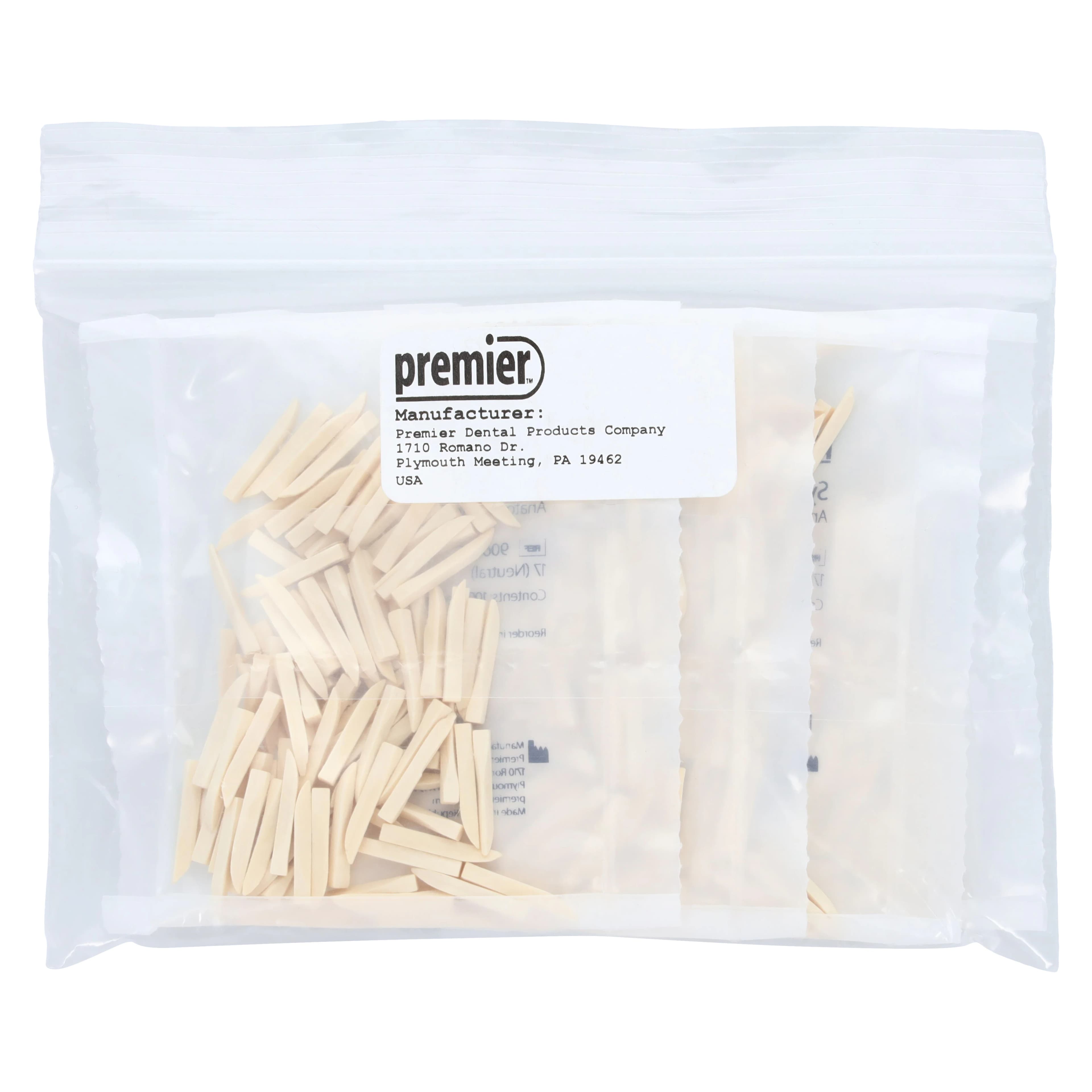 Premier Sycamore Wood Wedges, #17 Neutral, 17mm, 400/Pk, 9061105 thumbnail 4