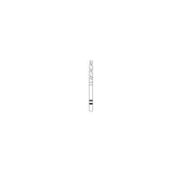 Two Striper TS2000 Diamond Bur, FG, Flat-End Taper, #2001.9, Coarse, Green, 5/Pk, 2000019 - Two Striper&reg; TS2000&trade; Diamonds - 2001.9 - Image 1