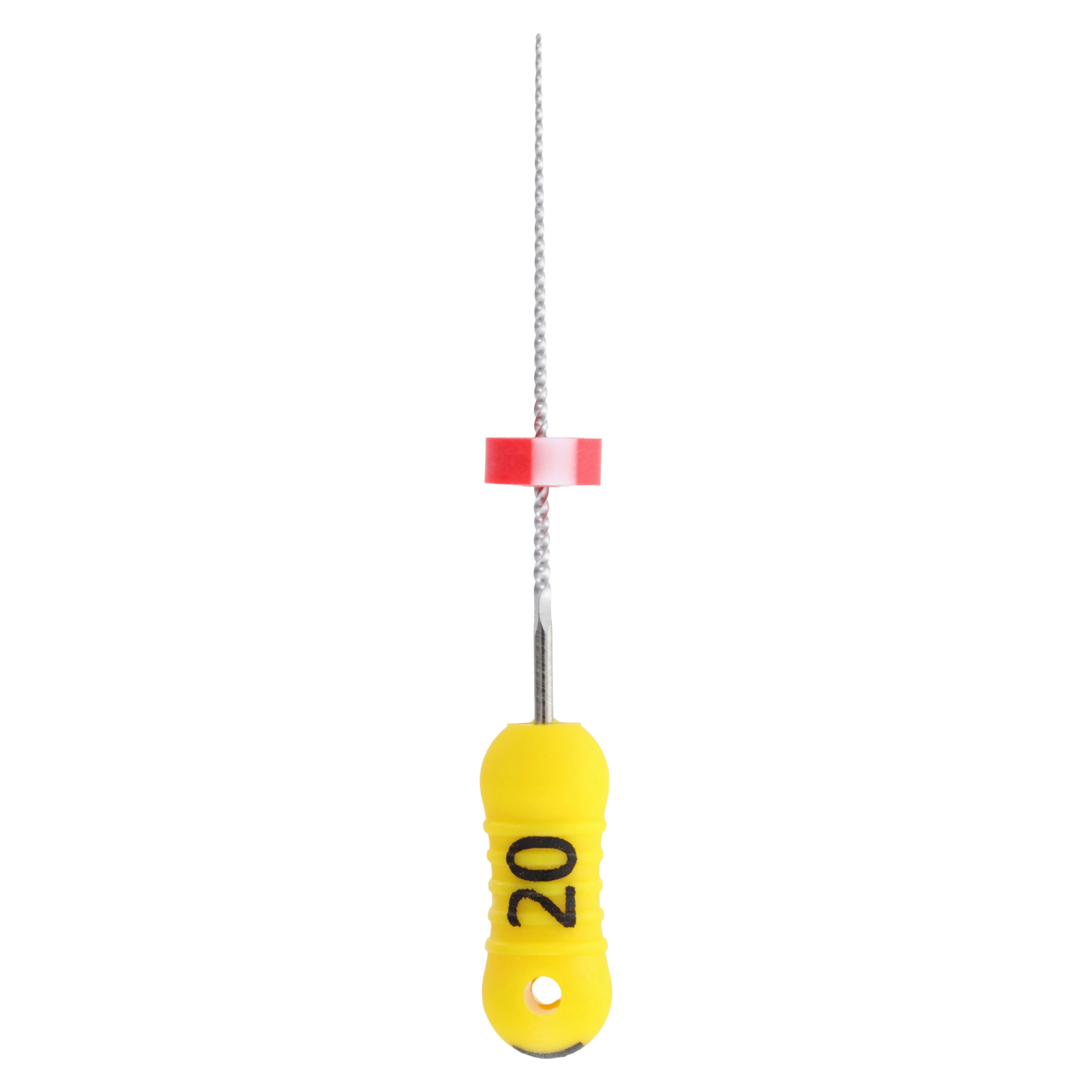 Premier K-File, Stainless Steel, 21 mm, Size #20, Yellow, 6/Pk, 9053204 - K-File, Stainless Steel, 21 mm, # 20, Yellow, 6/Pk, 9053204 - Image 1