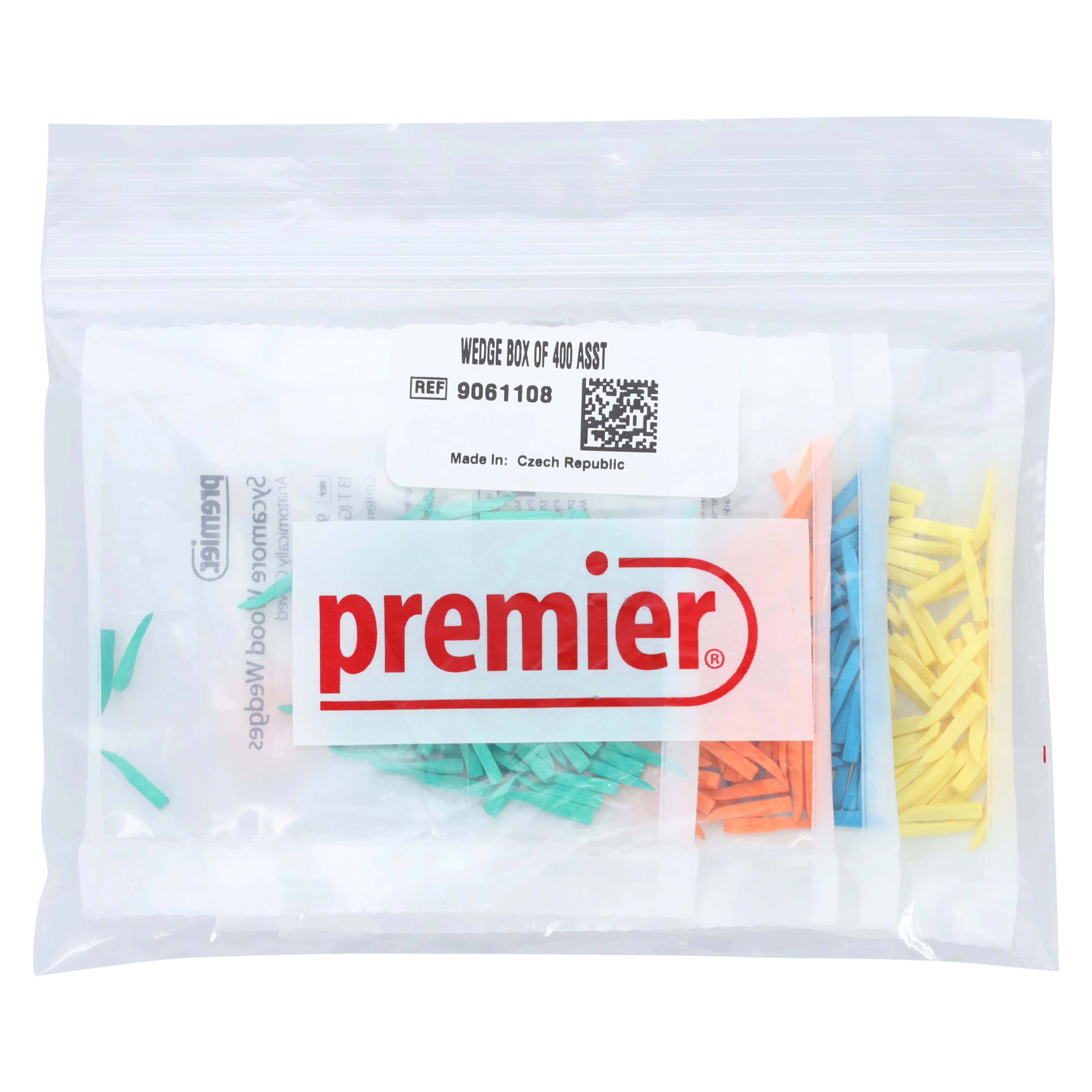 Premier Sycamore Wood Wedges, Assorted (UT, 13, 13T, 15), 400/Box, 9061108 thumbnail 5