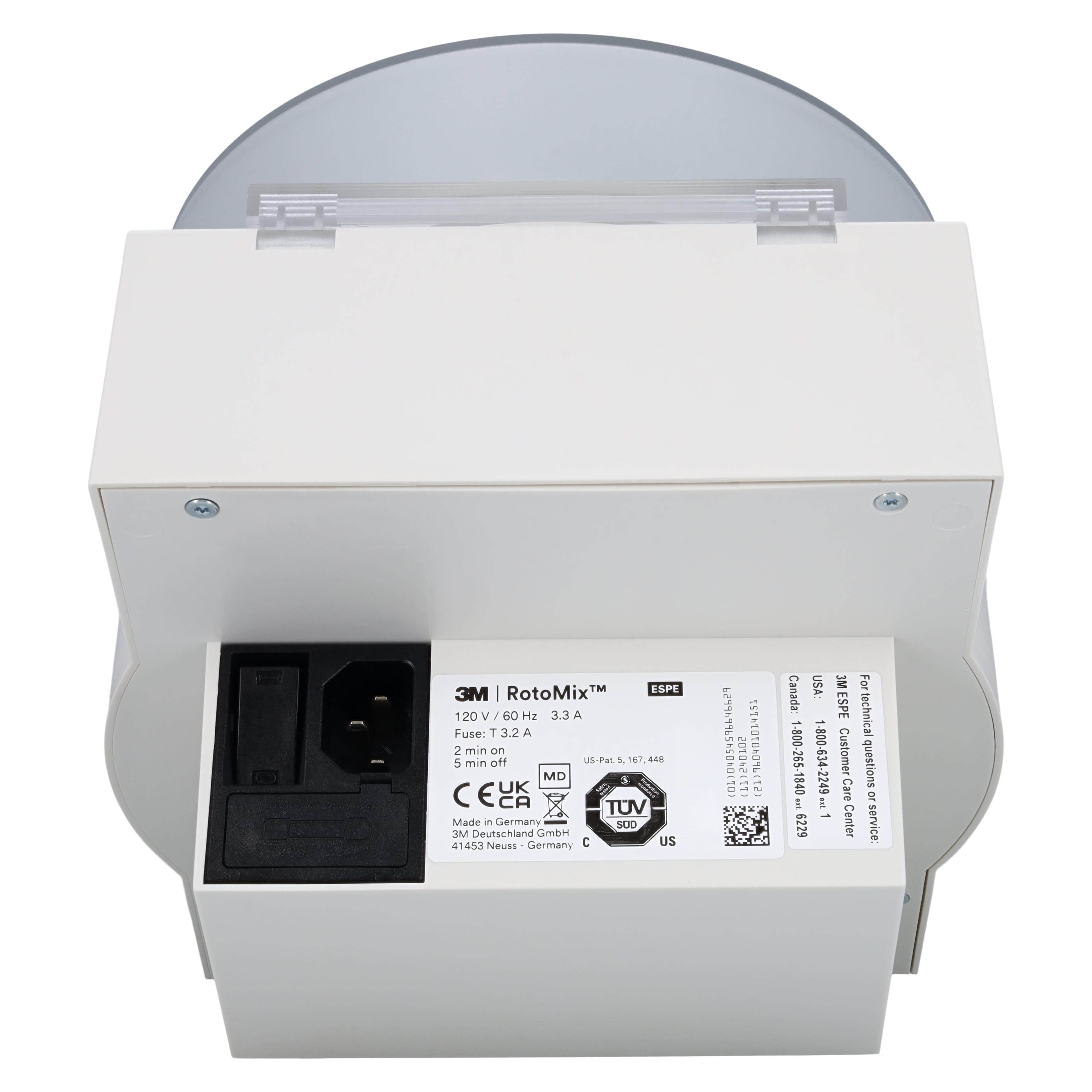 Solventum (3M) RotoMix Capsule Mixing Unit, Digital Amalgamator, 120V/60Hz, Model 76310 thumbnail 6