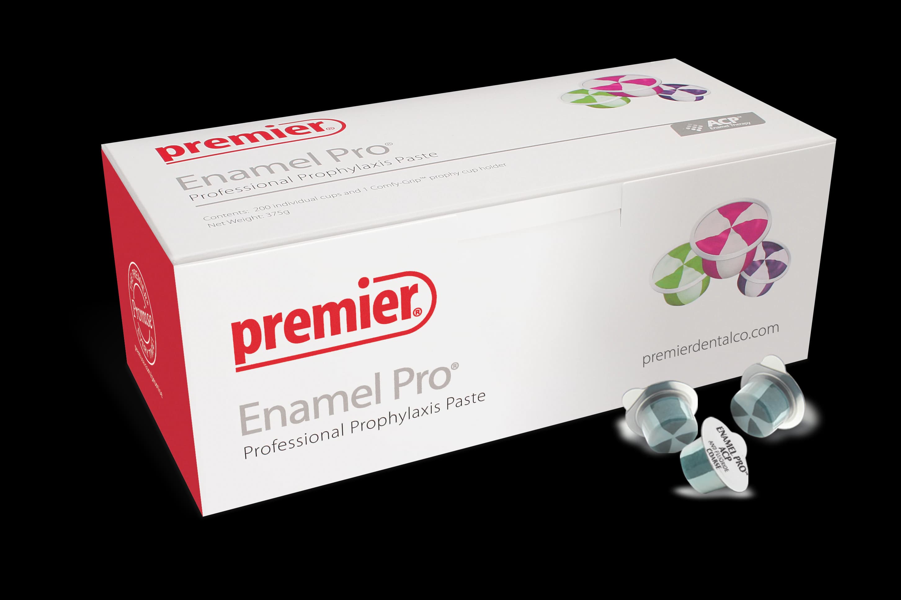 Enamel Pro® Prophy Paste, Mint, Extra Coarse, With Fluoride and ACP, Unit-Dose Cups, 200/Box, 9007603 - Enamel Pro® Prophy Paste, 200/Pkg - Mint, Extra Coarse, With Fluoride - Image 1