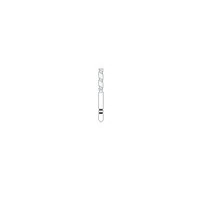 Premier Two Striper TS2000 Diamond Bur FG, Coarse, Flat End Cylinder, #2013.8, 1.5 mm Diameter, 5/Pk - Diamond TS2000 FG 2013.8 5/Pk - Image 1
