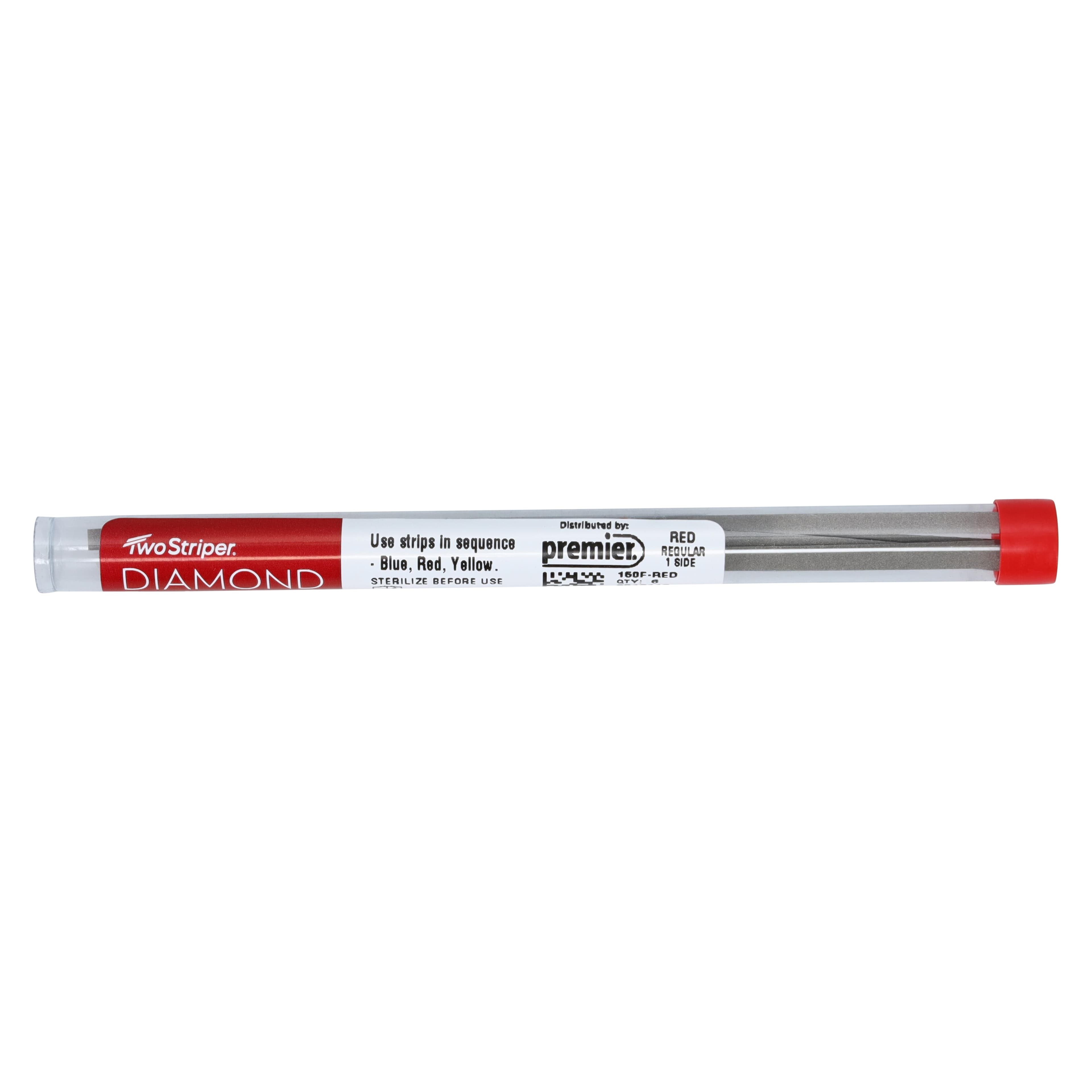 Two Striper Diamond Finishing Strips, 150F Red, 3.75mm, 45 Micron, 6/Pk, 2013113 thumbnail 4