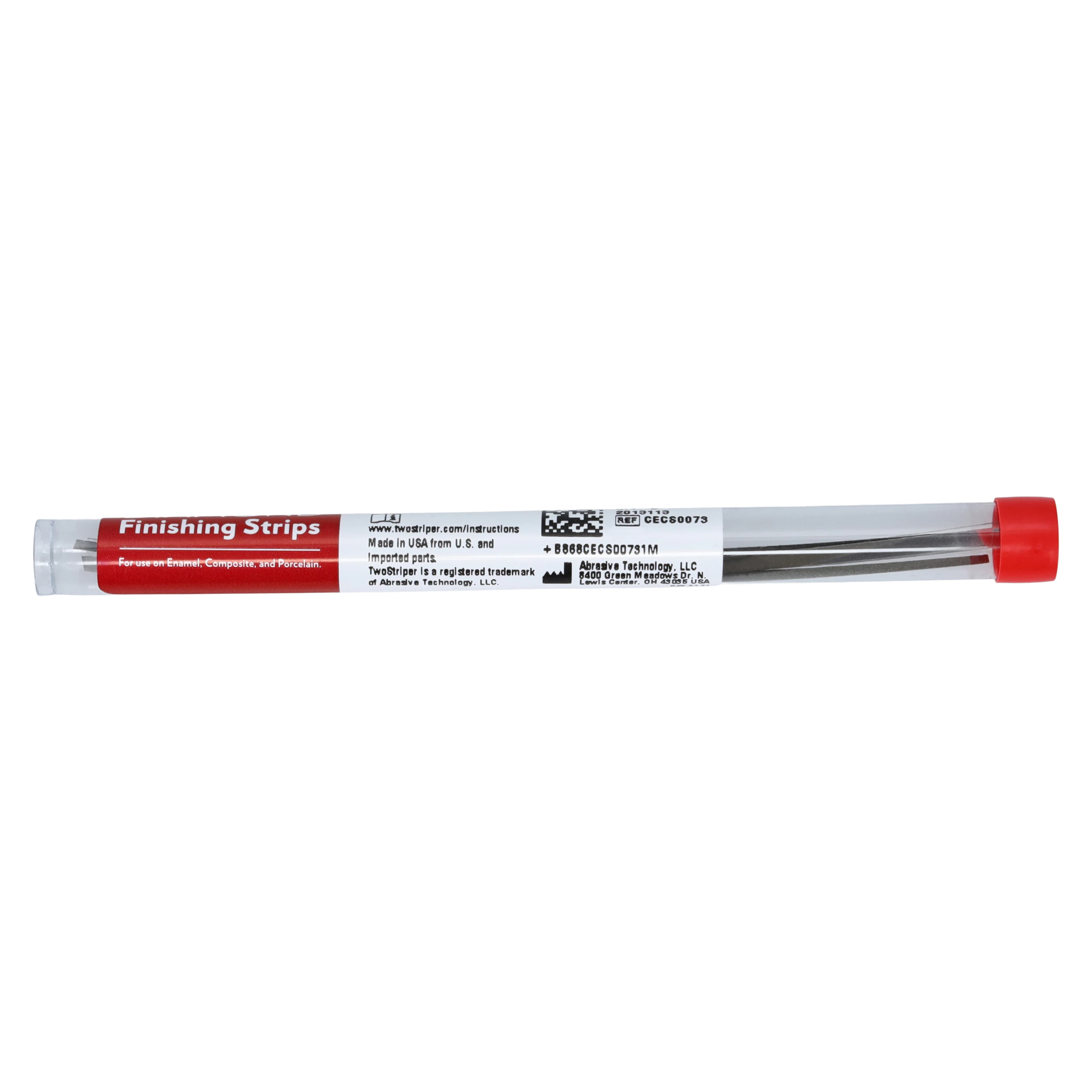 Two Striper Diamond Finishing Strips, 150F Red, 3.75mm, 45 Micron, 6/Pk, 2013113 thumbnail 5