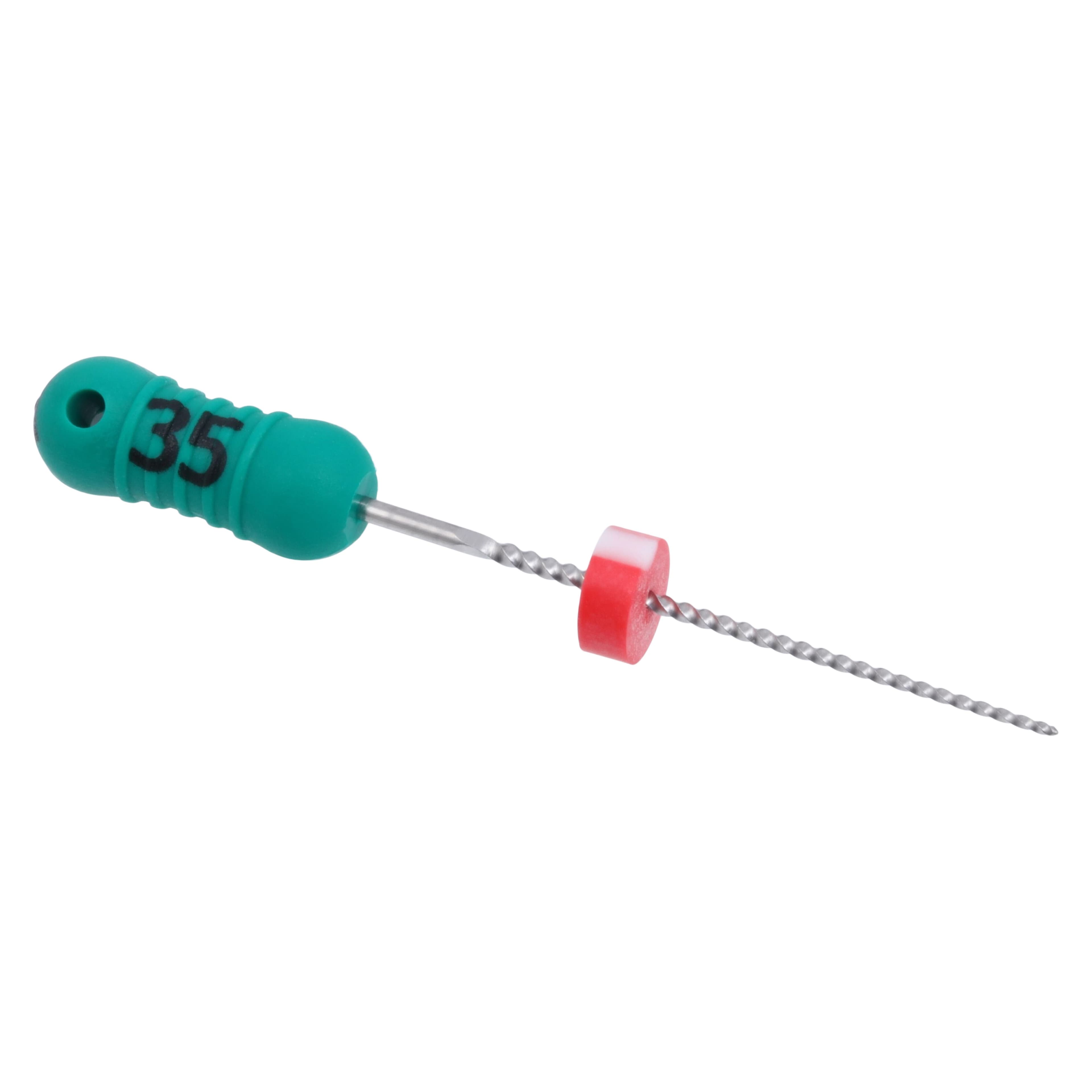 Premier K-Files, Size #35 (Green), 21mm, Stainless Steel, 6/Pkg, #9053207 thumbnail 3