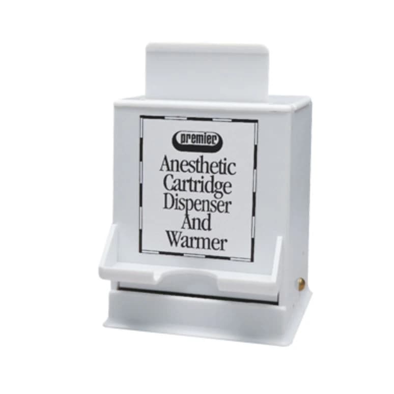 Premier Anesthetic Cartridge Warmer & Dispenser, Holds 60 Cartridges, 110V, White, #1048021 thumbnail 2